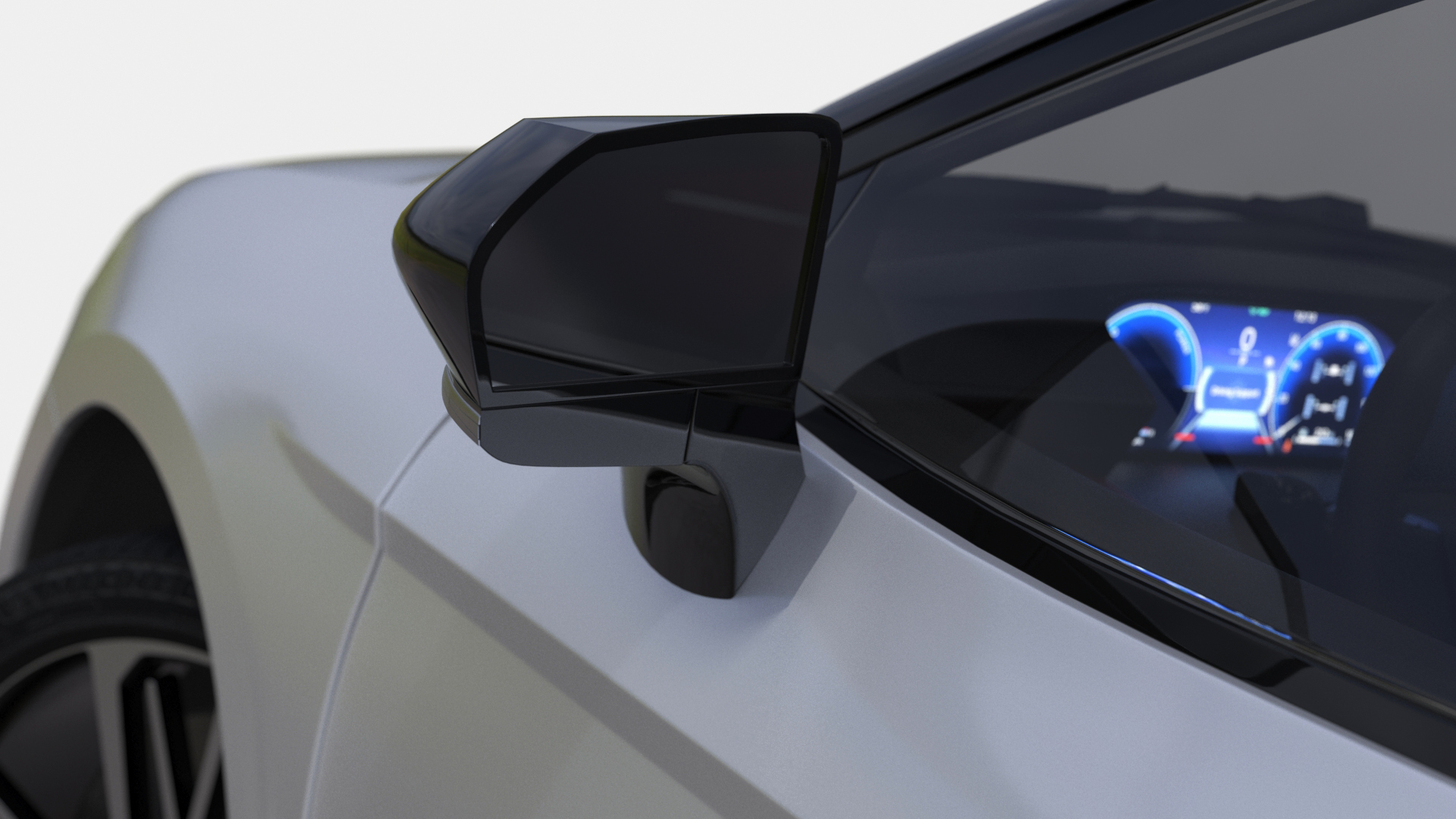 Toyota Camry Hybrid Ice Cap Rigged 3D model