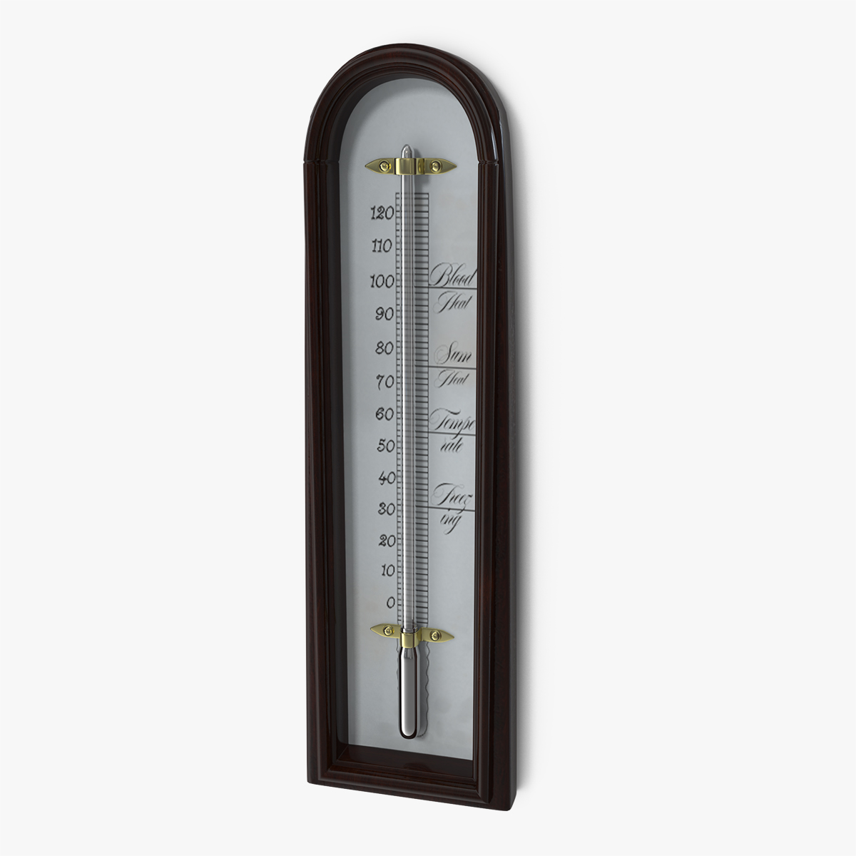 Antique Thermometer 3D Model