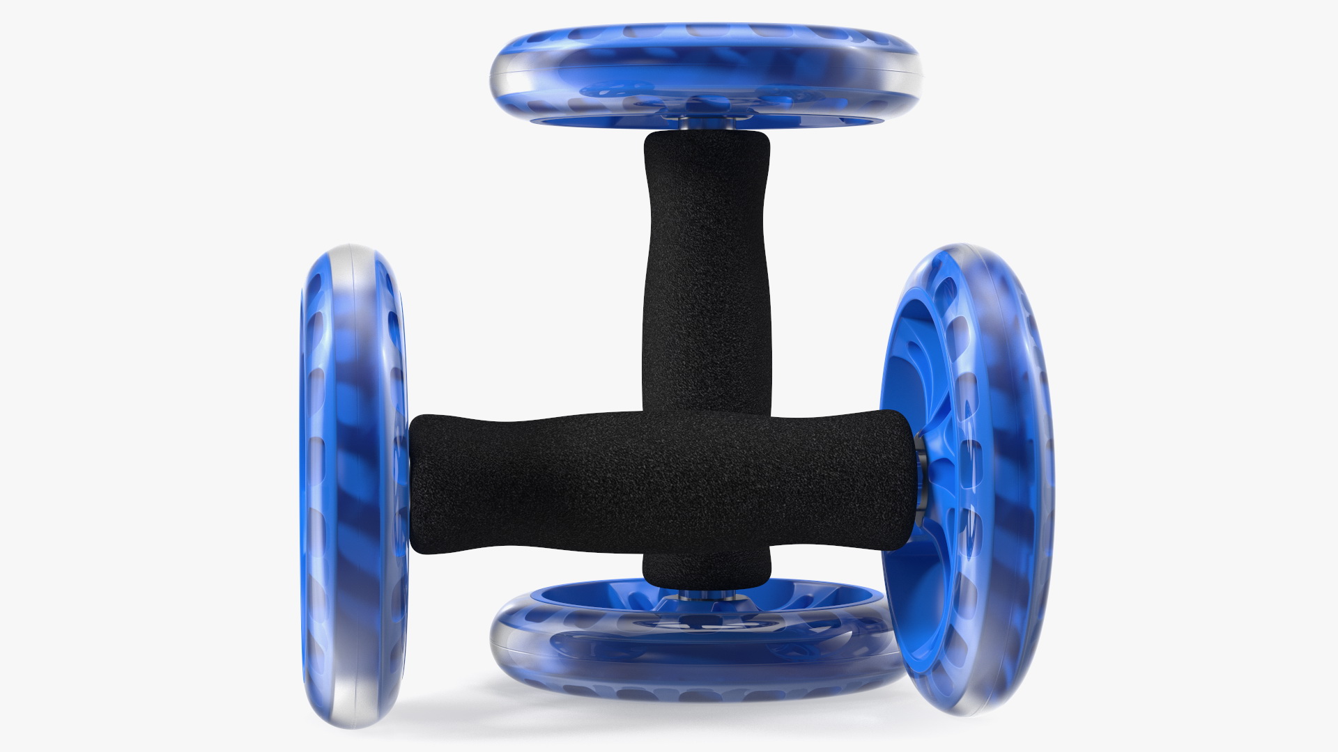 Pair of Ab Wheel Rollers 3D model
