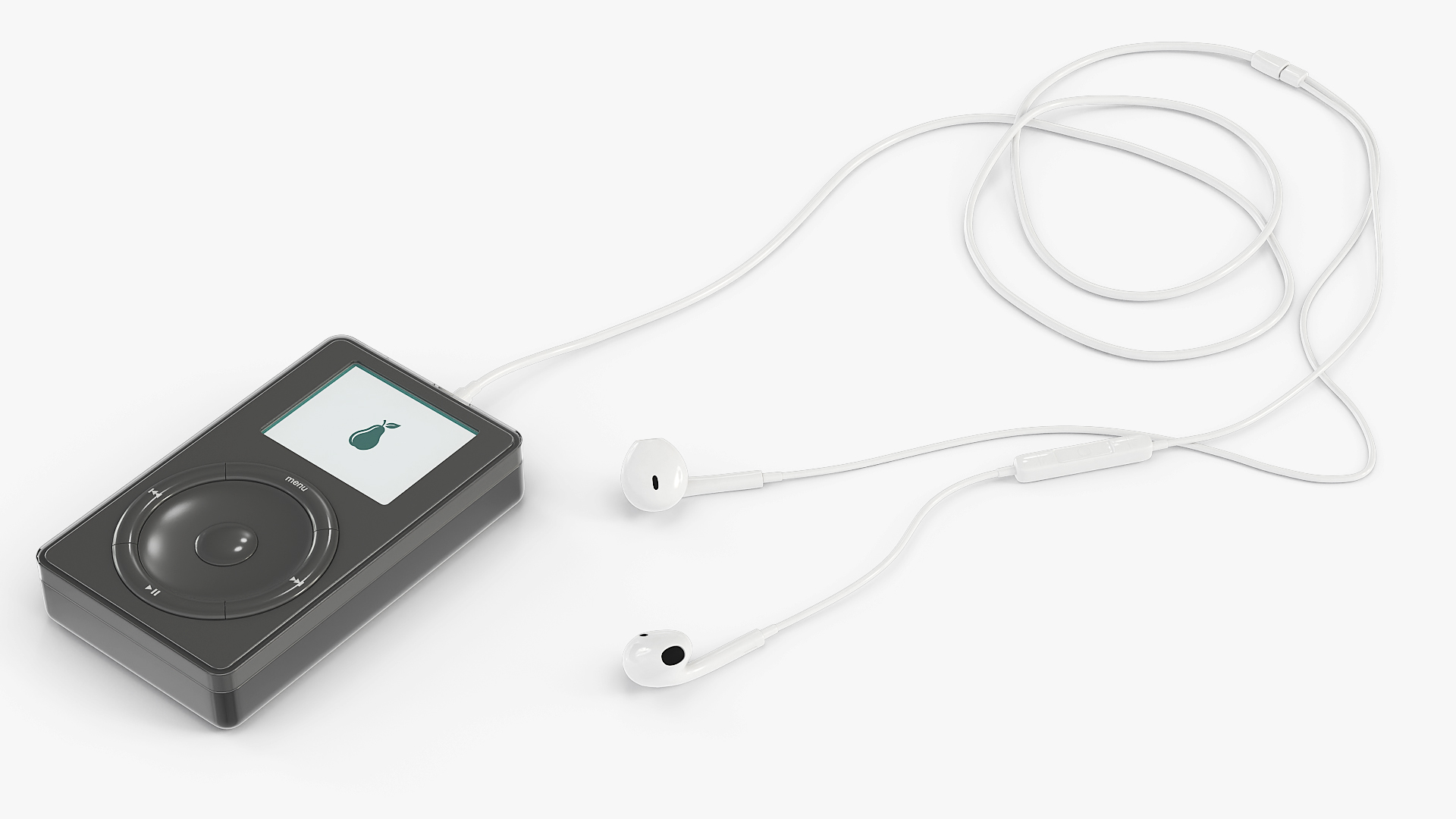Retro Digital Audio Player with Headphones - view 2