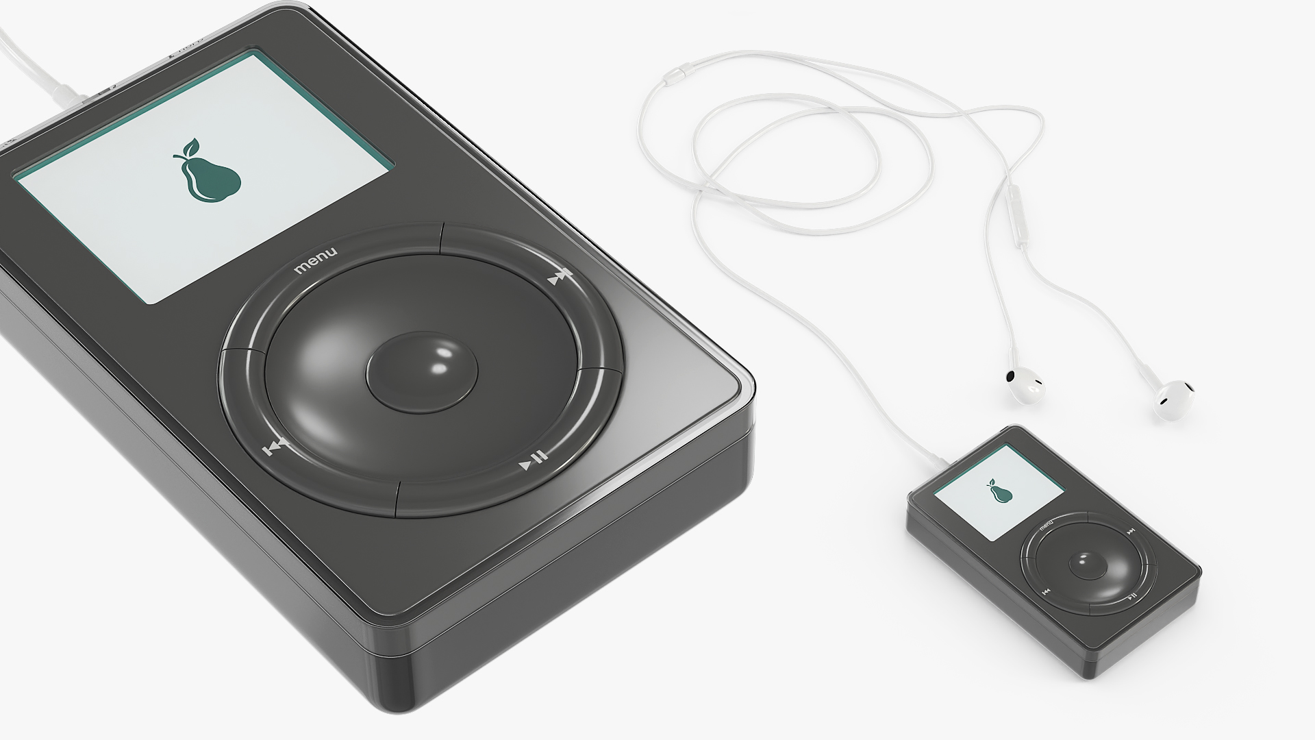 Retro Digital Audio Player with Headphones - view 4