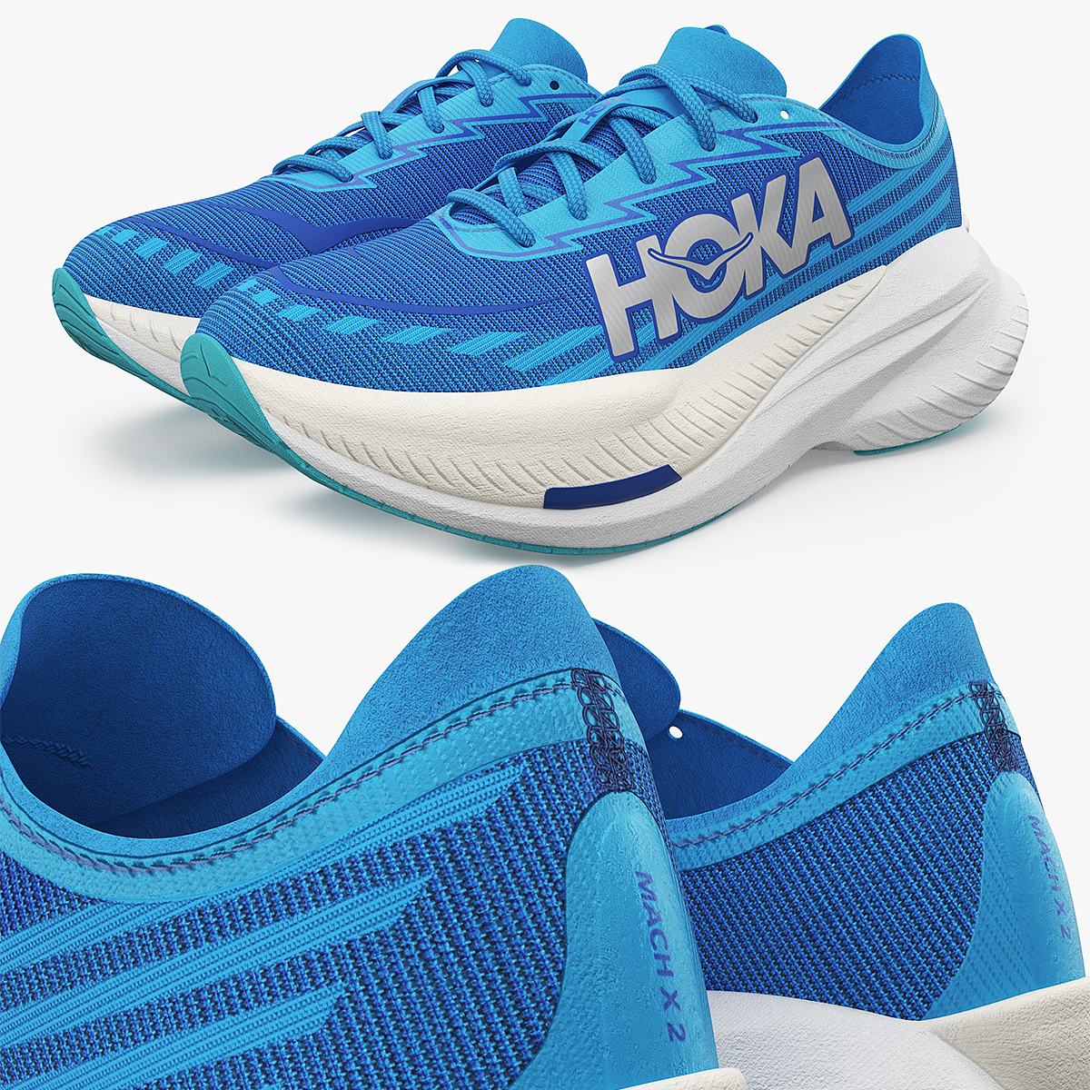 Hoka Racing Shoe Blue