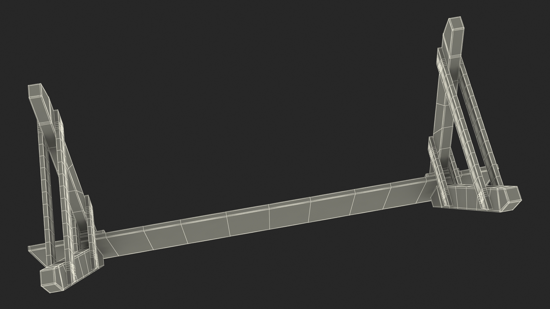 NYPD Police Barricade Barrier 3D model