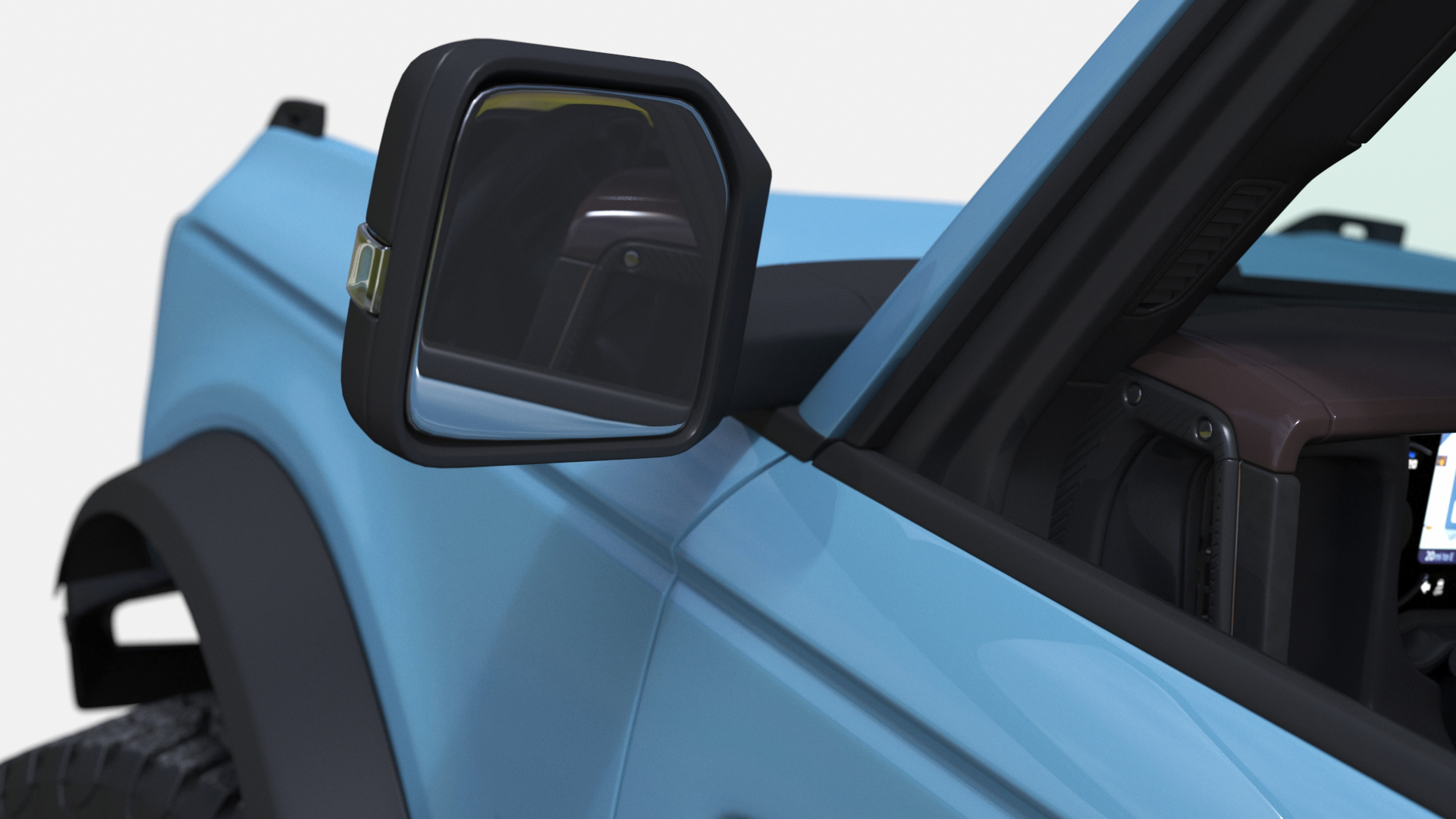 3D model Ford Bronco Two Door Area 51 Rigged