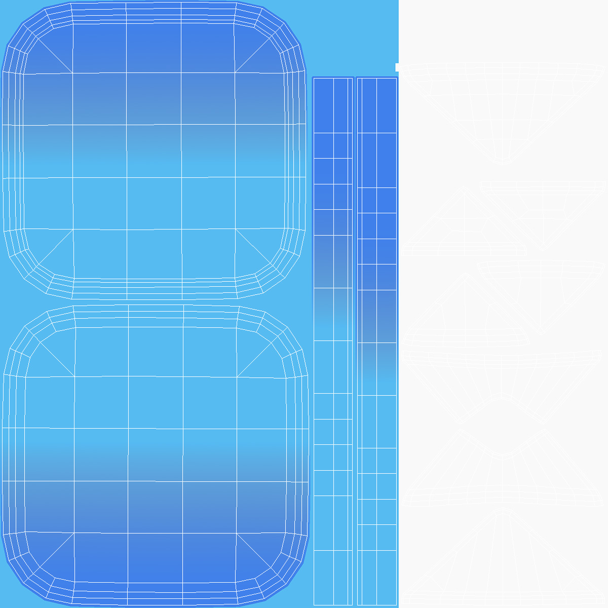 3D model iPhone iOS Mail Icon