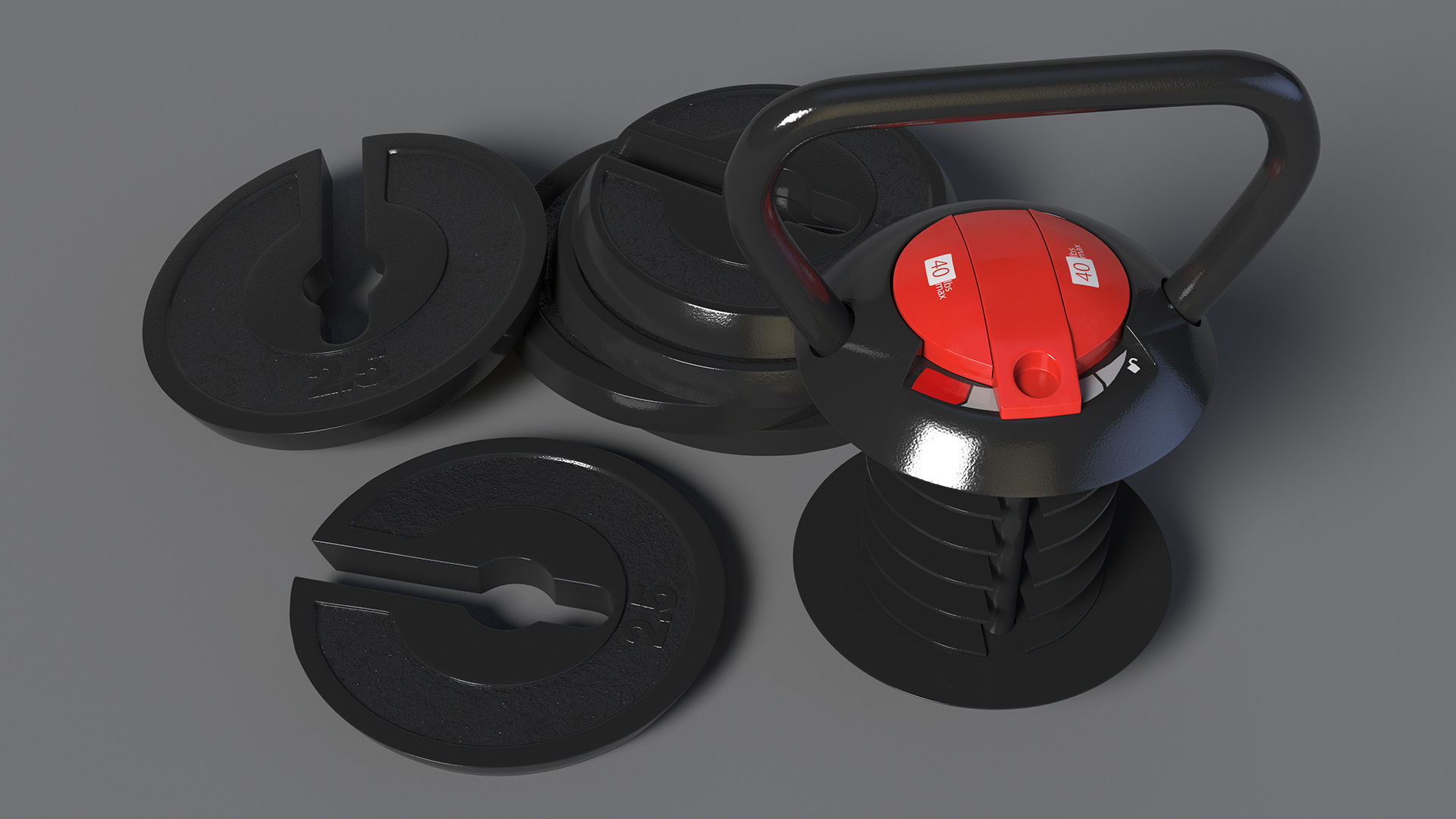 3D Kettlebell with Disks