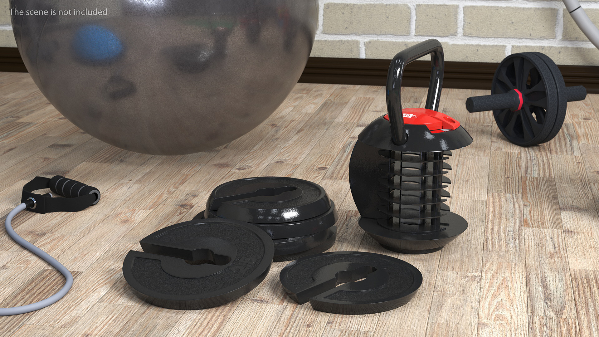 3D Kettlebell with Disks