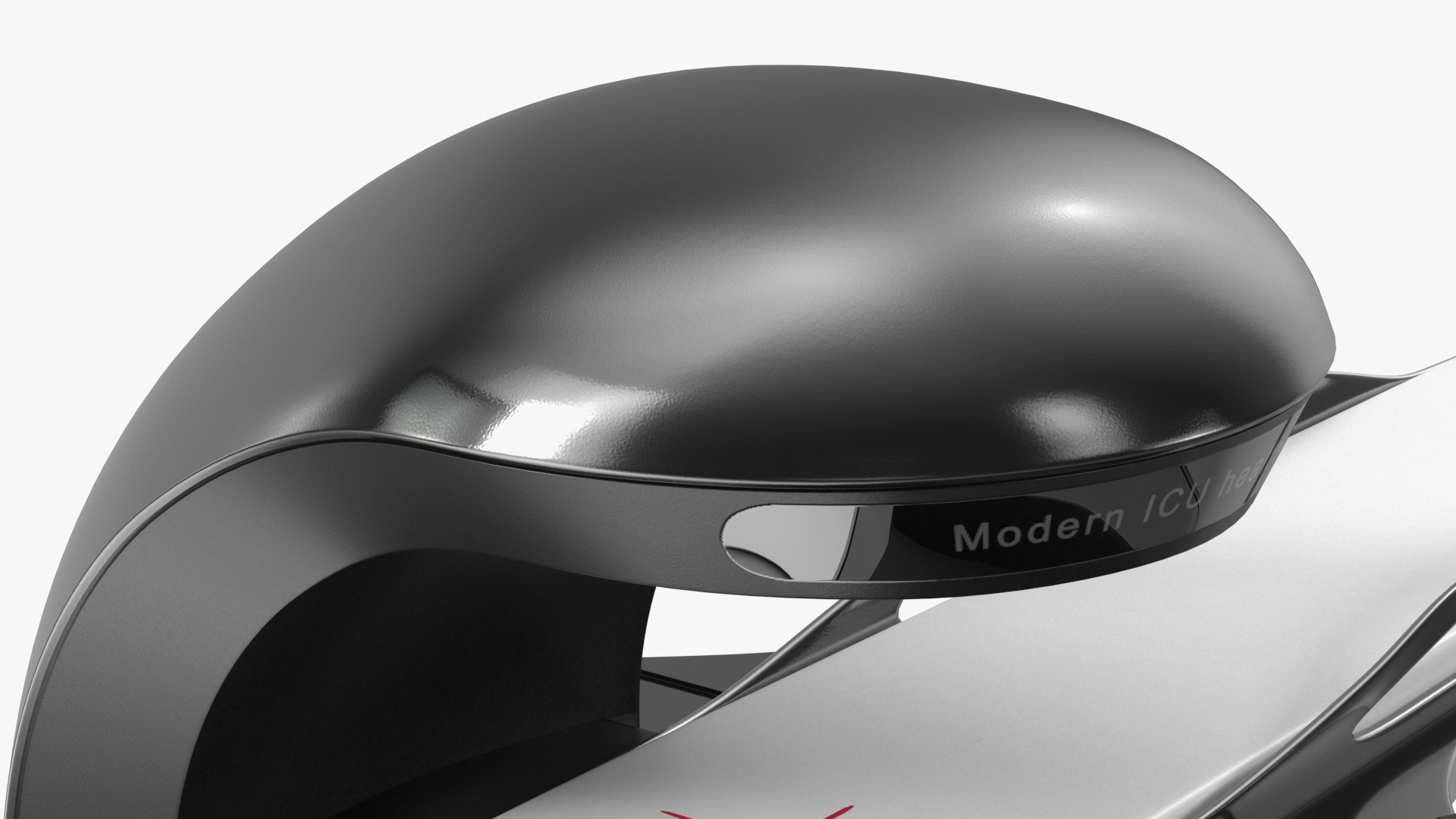 3D Sci-Fi Health Care System Black