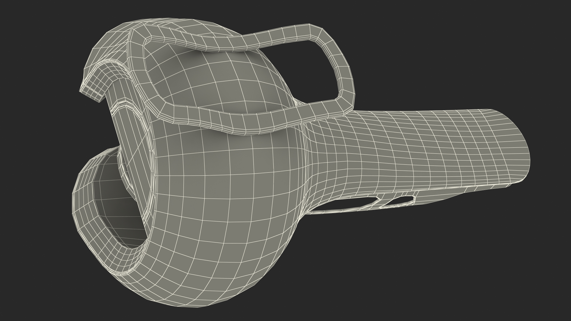3D Sci-Fi Health Care System Black