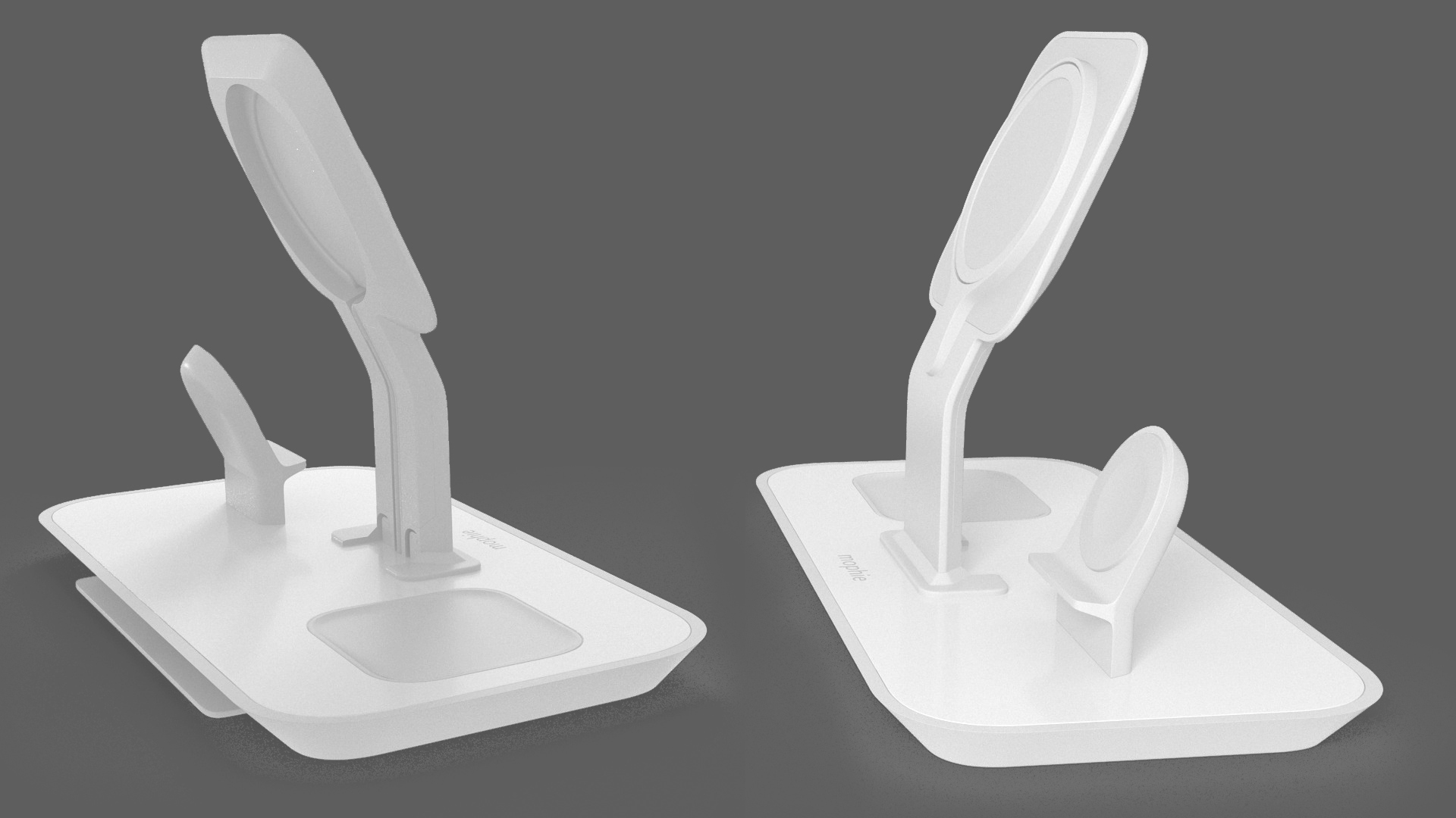 Mophie 3-in-1 Stand for MagSafe Charger 3D model