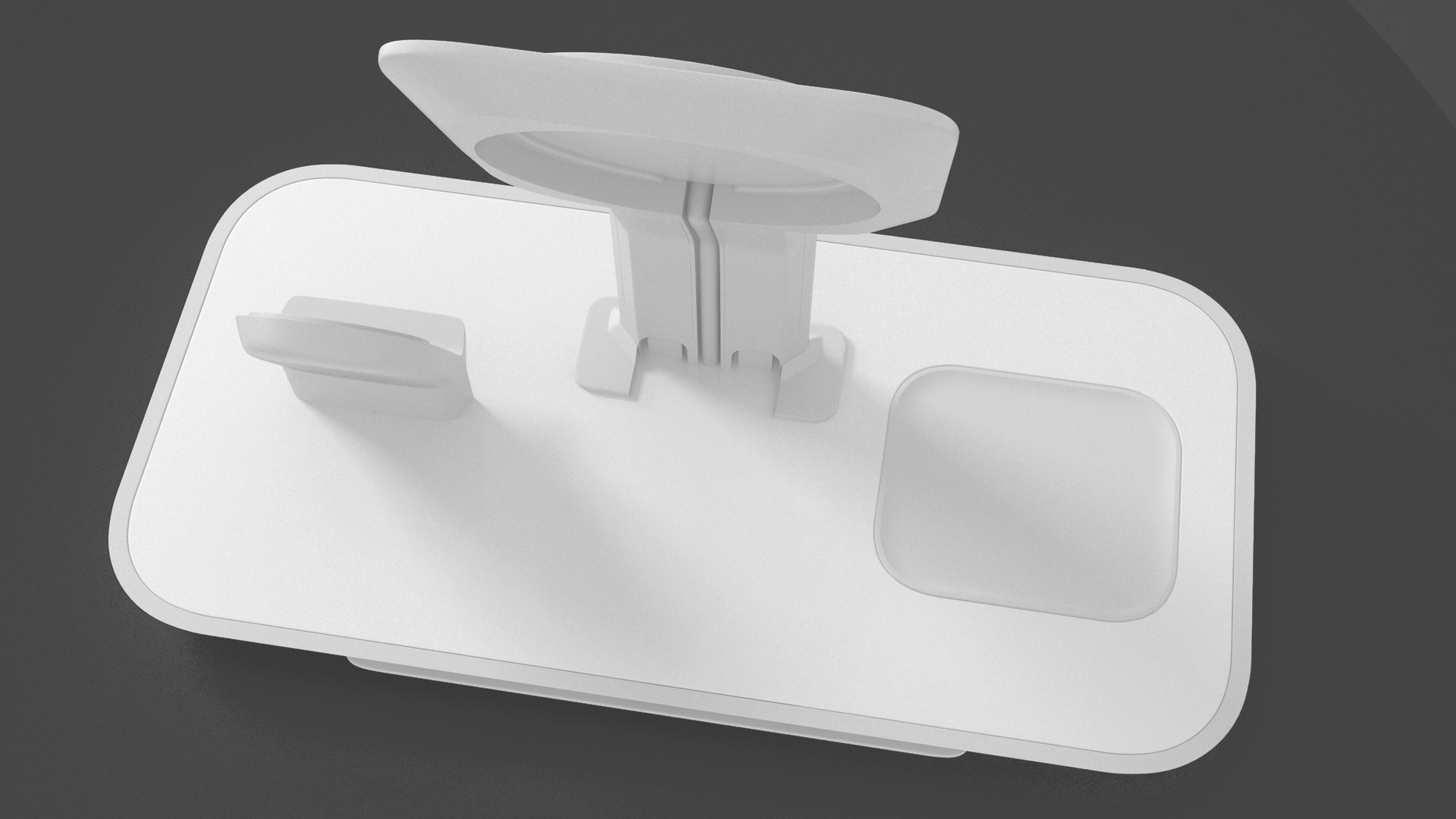 Mophie 3-in-1 Stand for MagSafe Charger 3D model