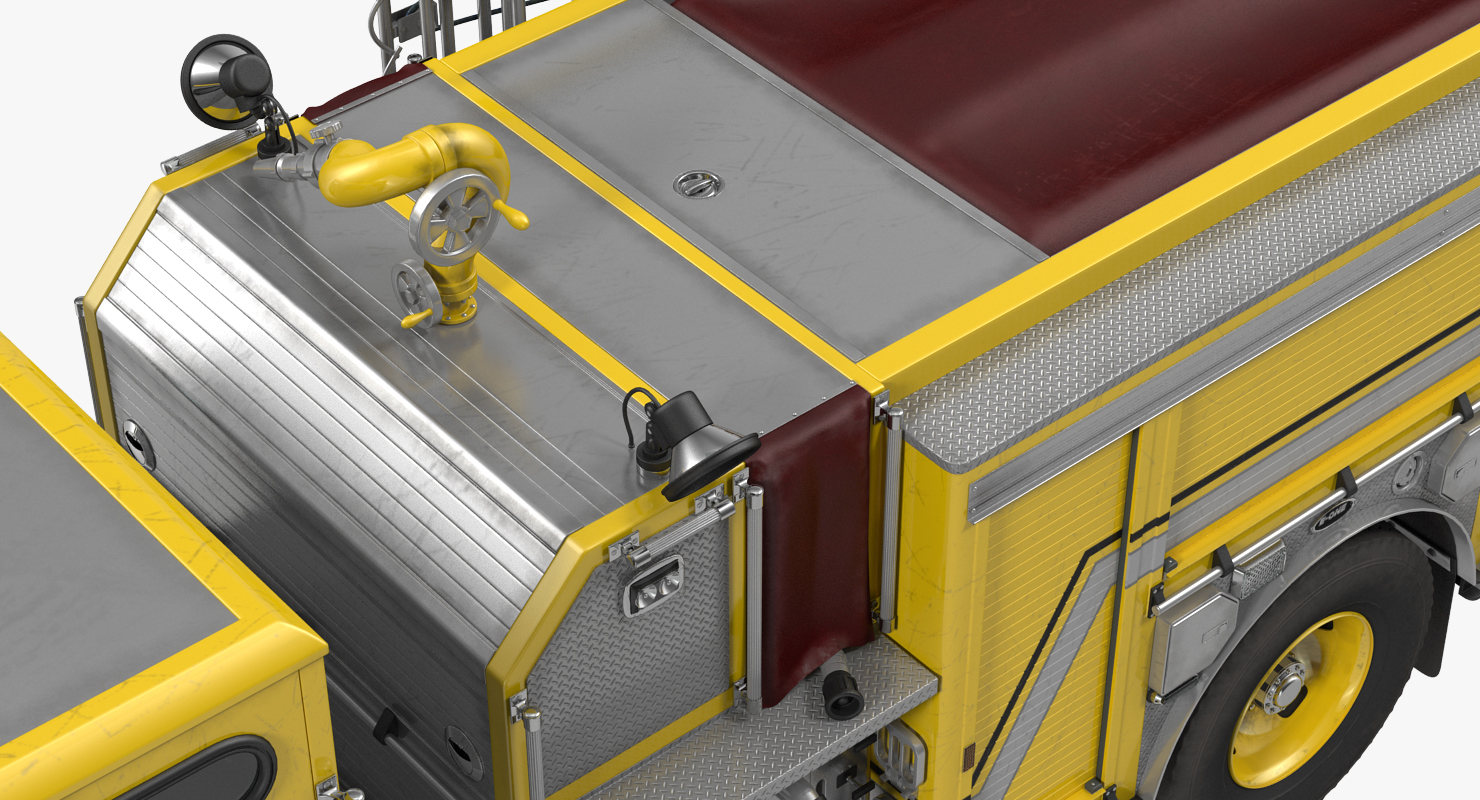Fire Apparatus E One Quest Wyoming 3D model