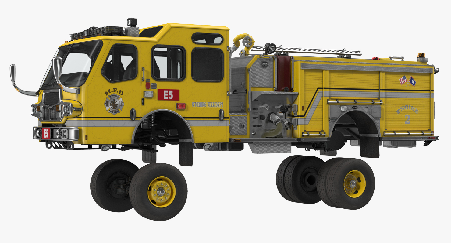 Fire Apparatus E One Quest Wyoming 3D model