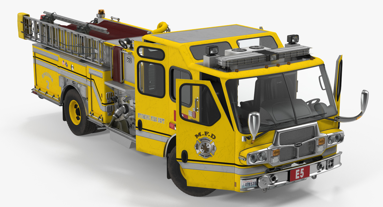 Fire Apparatus E One Quest Wyoming 3D model