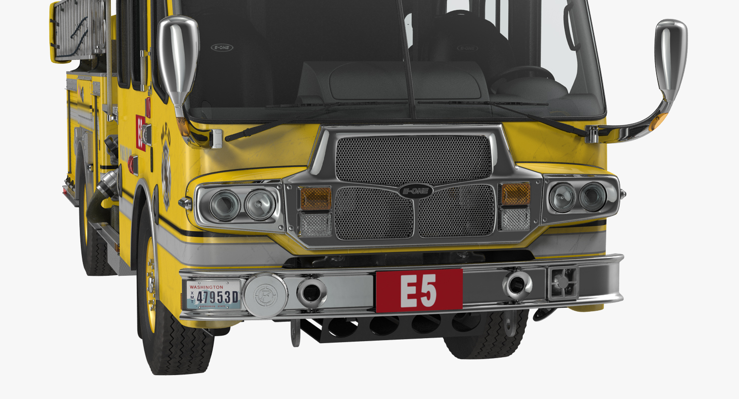 Fire Apparatus E One Quest Wyoming 3D model