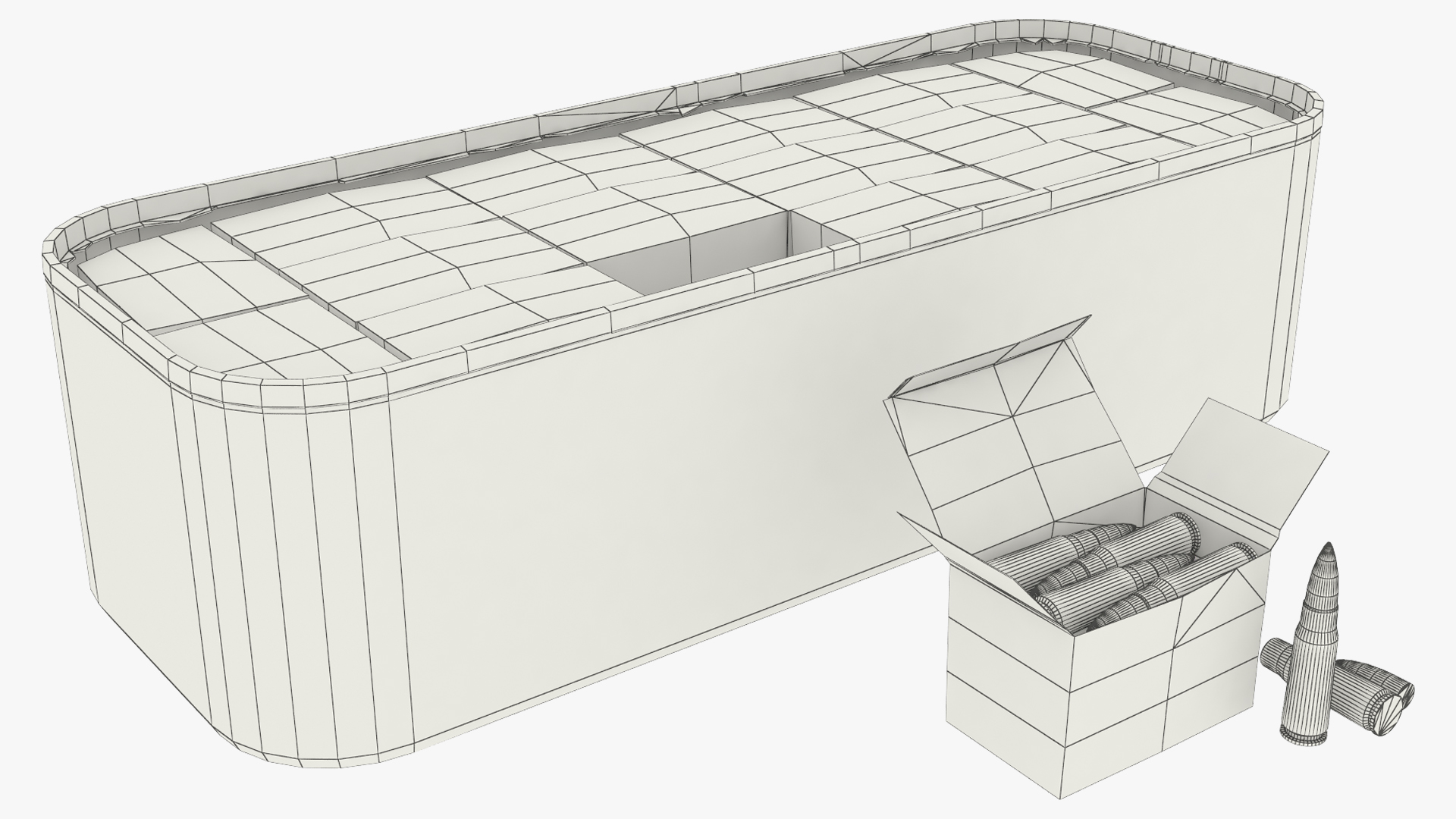 Steel Cartridge Storage Can Rounds Game Ready, view 11
