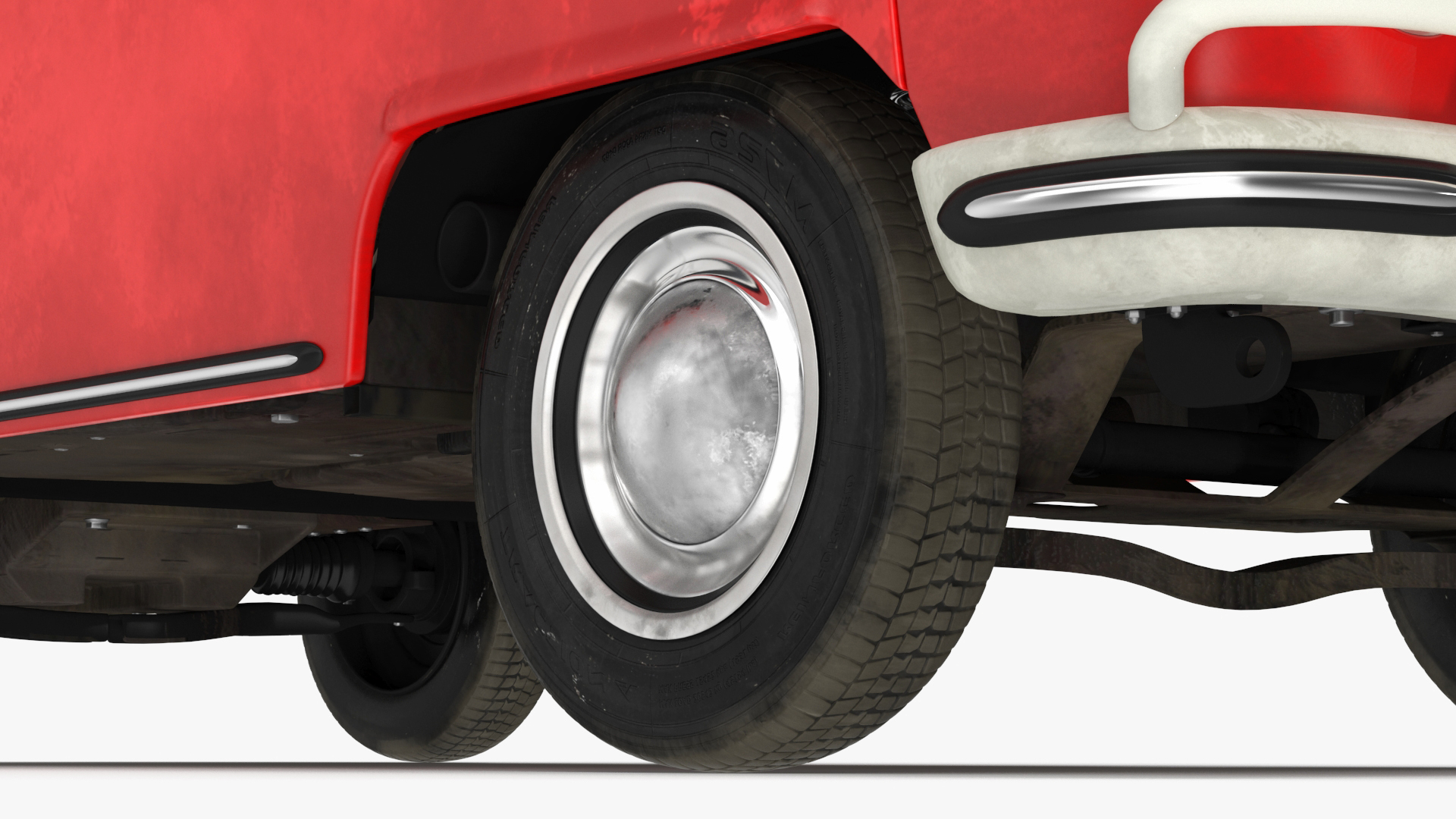Classic Volkswagen Type 2 Bus 3D model