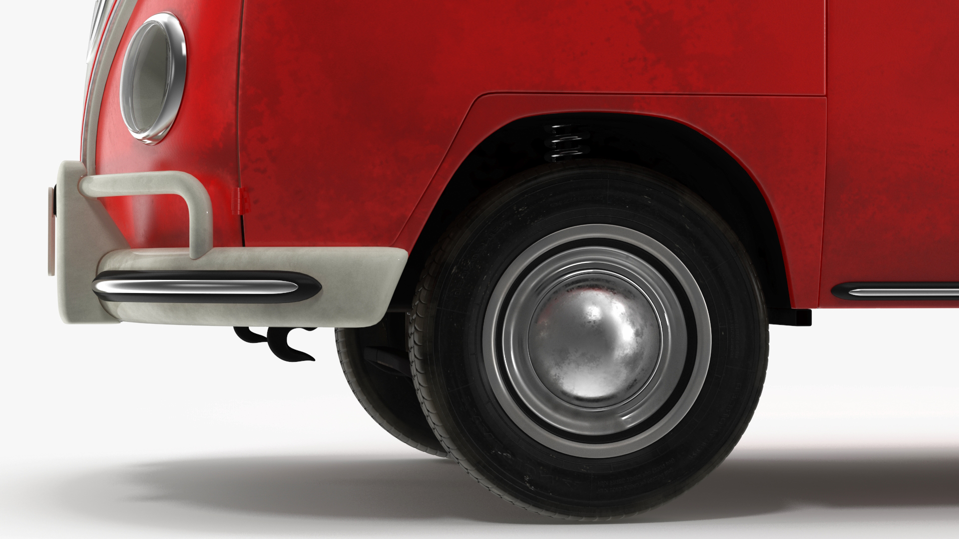 Classic Volkswagen Type 2 Bus 3D model