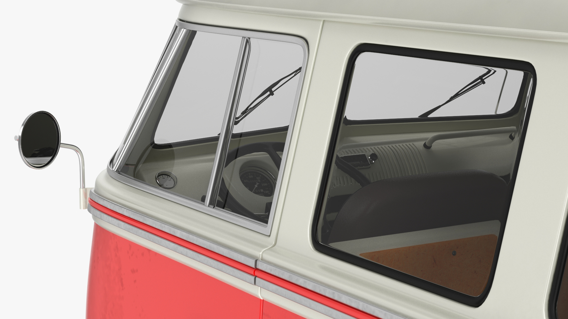 Classic Volkswagen Type 2 Bus 3D model