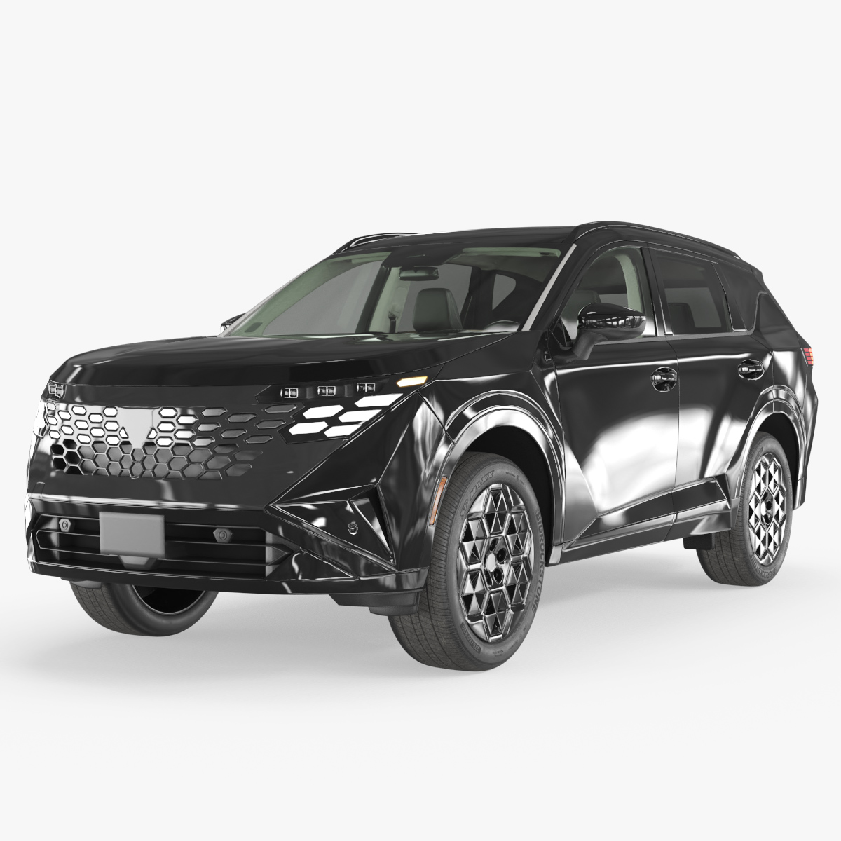 Modern Compact Hybrid Crossover