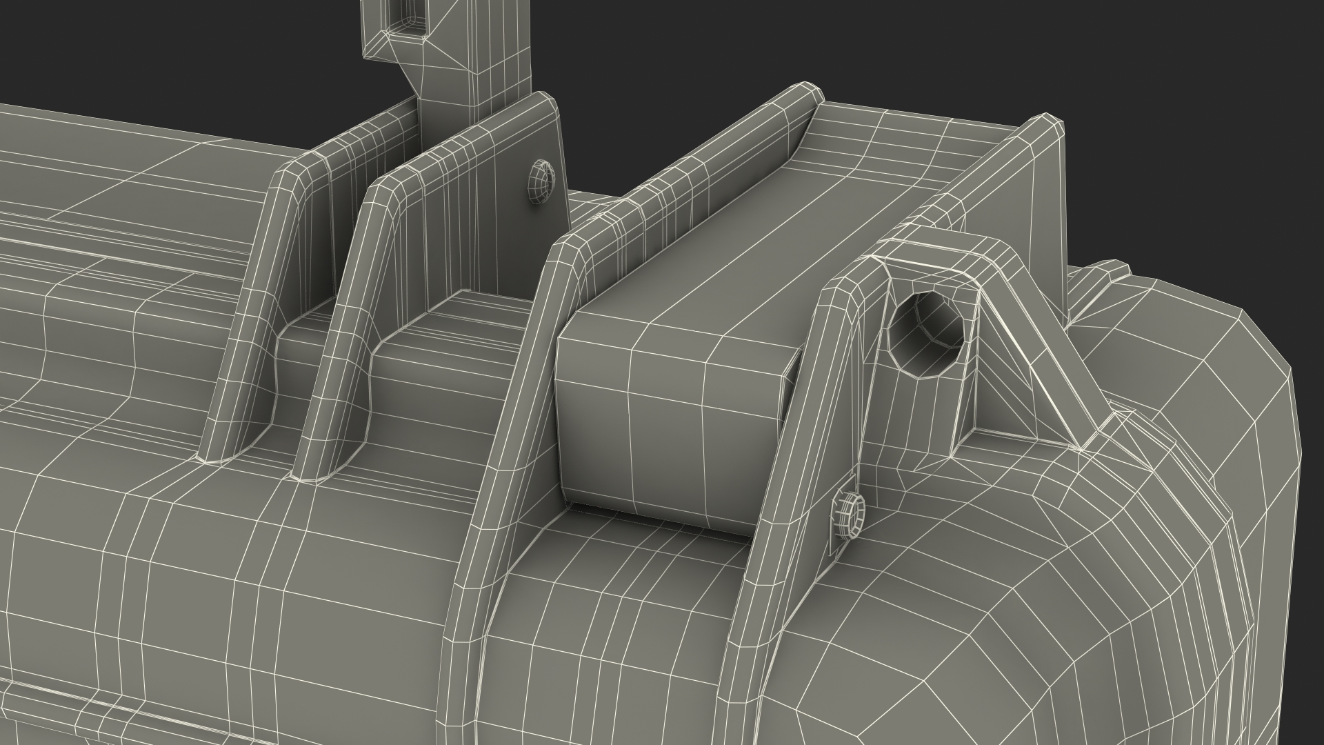 3D Suitcase with Code Lock model
