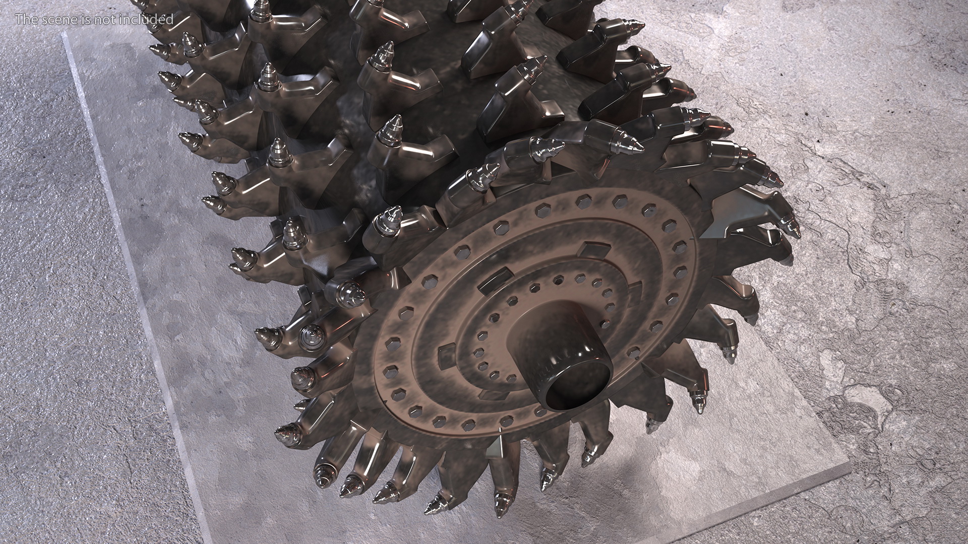3D Soil Stabilization Milling Drum