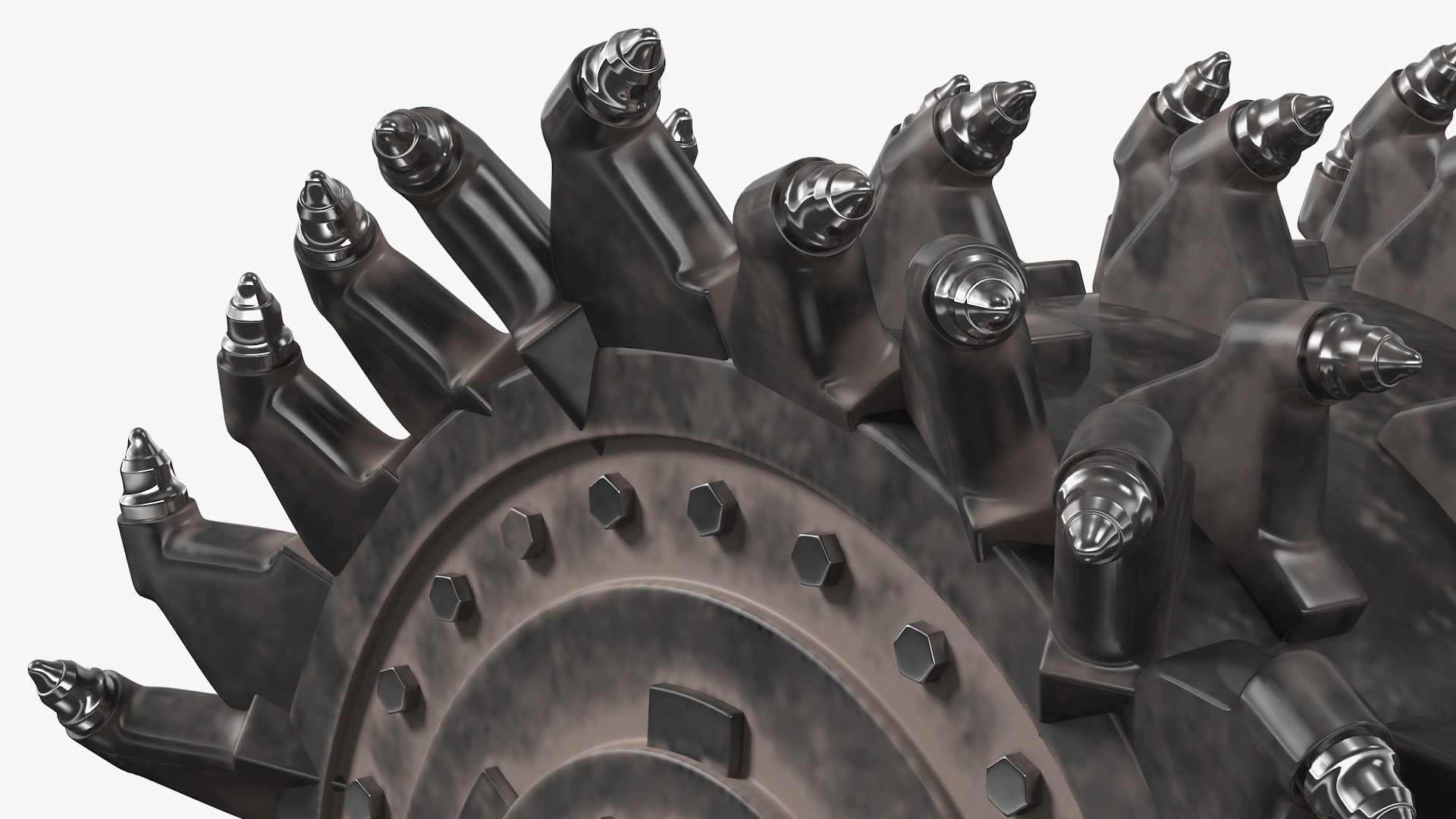 3D Soil Stabilization Milling Drum
