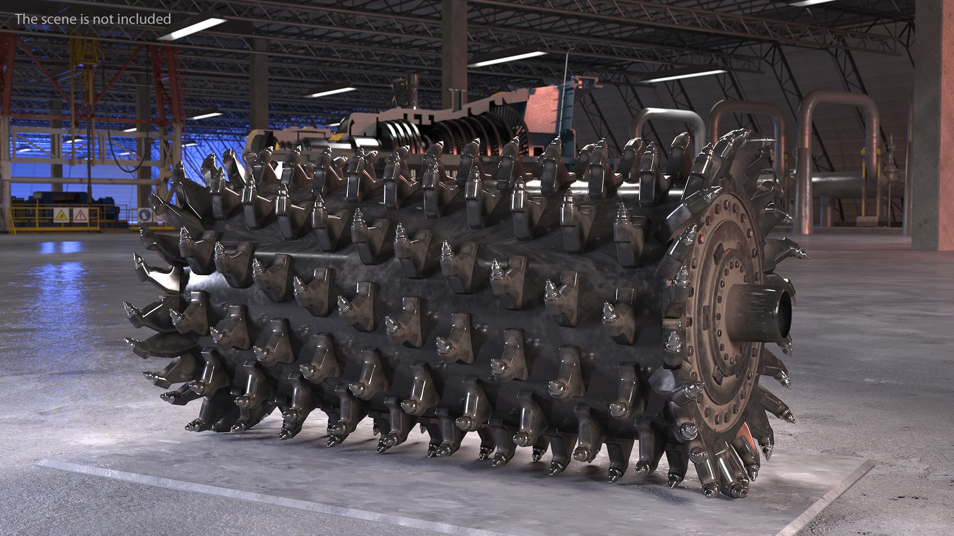 3D Soil Stabilization Milling Drum
