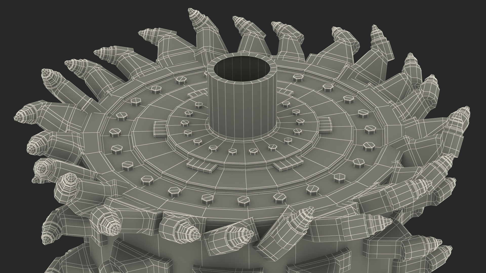 3D Soil Stabilization Milling Drum