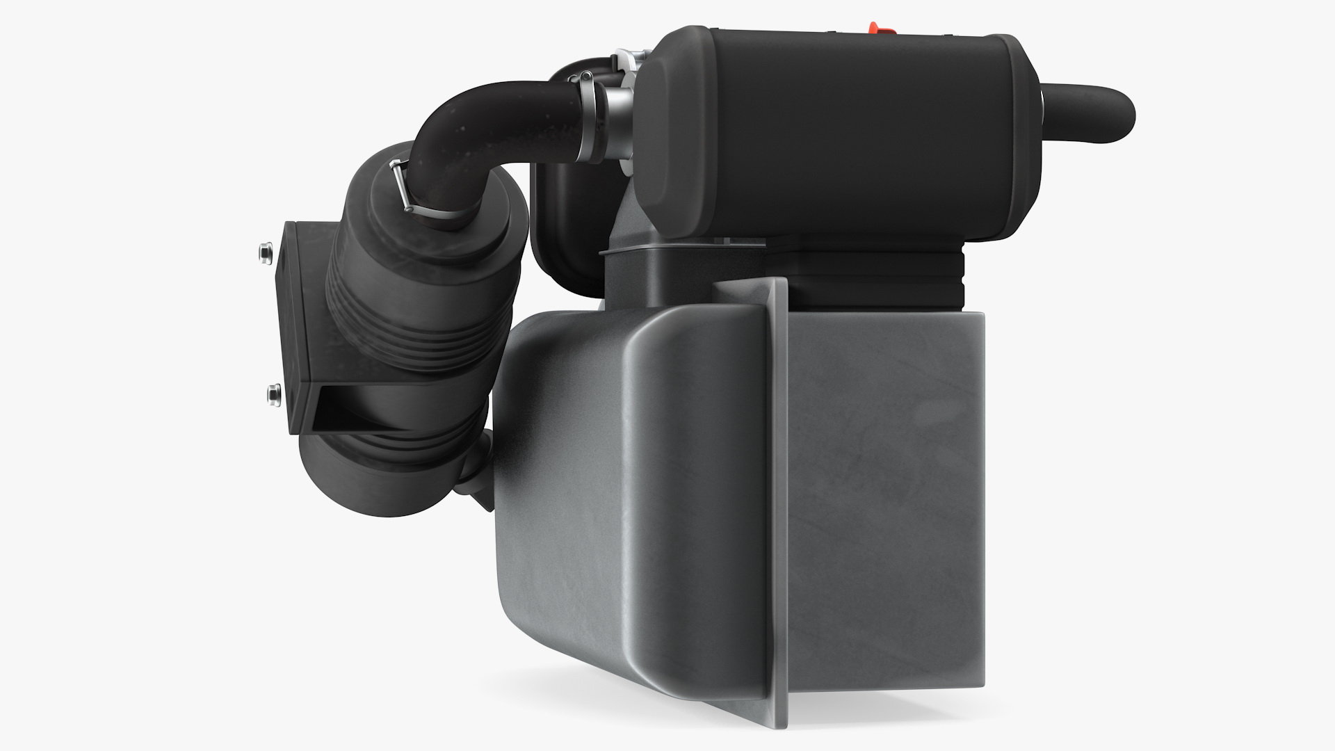 Small Diesel Engine 3D model