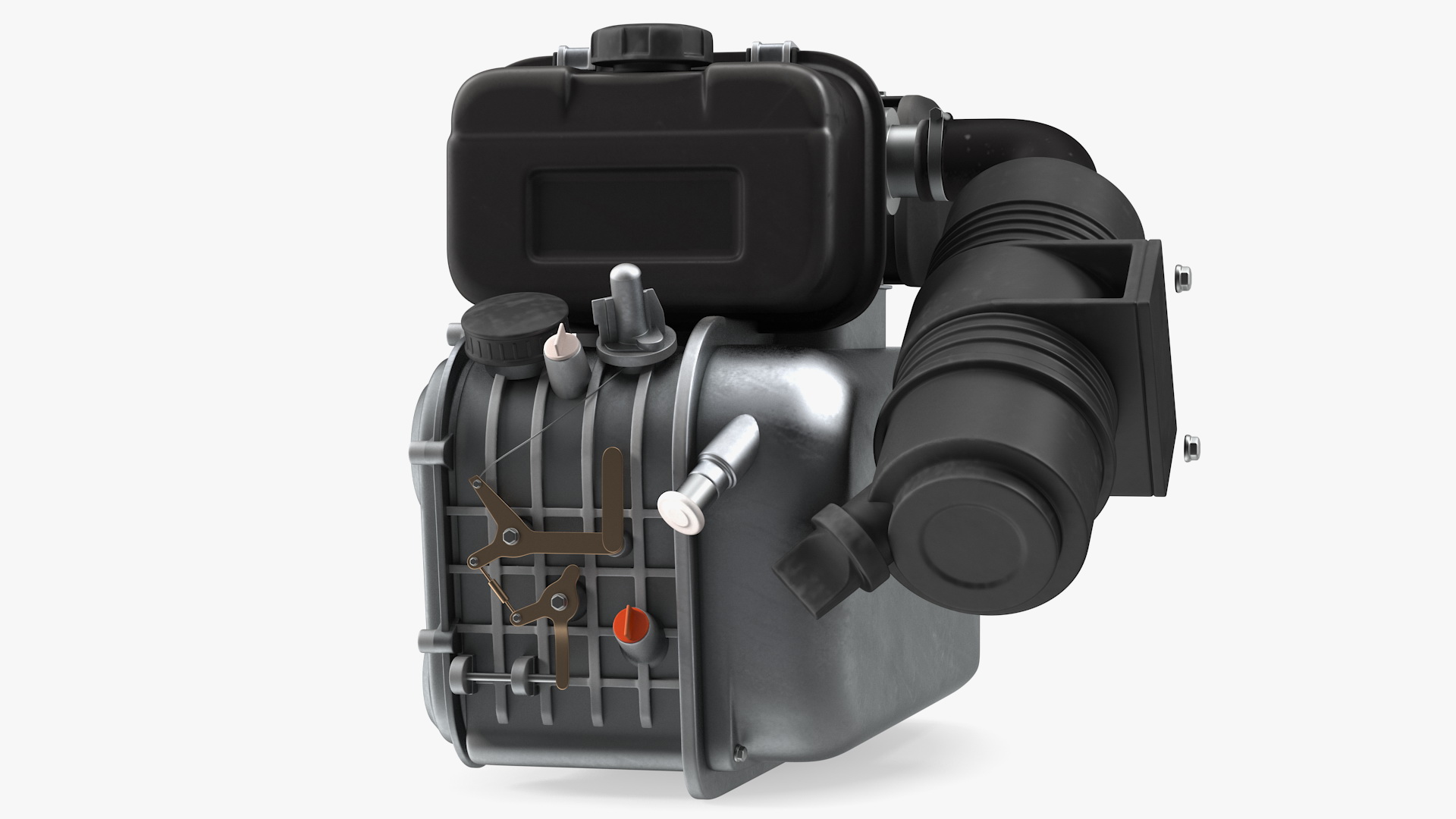 Small Diesel Engine 3D model
