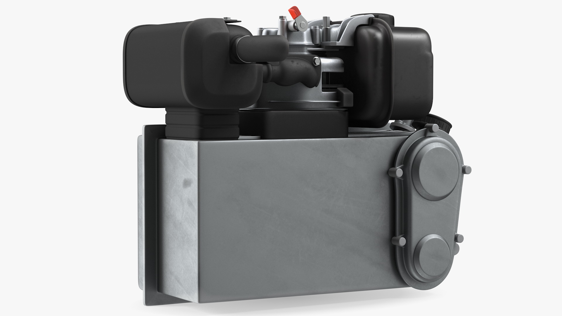 Small Diesel Engine 3D model