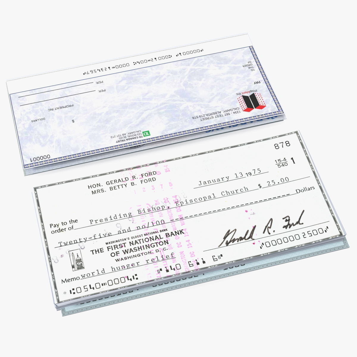 Bank Cheque