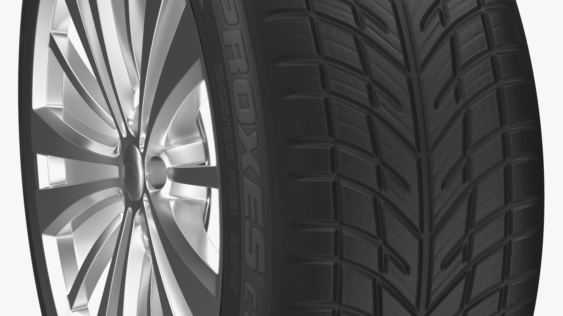 Range Rover Wheel 3D