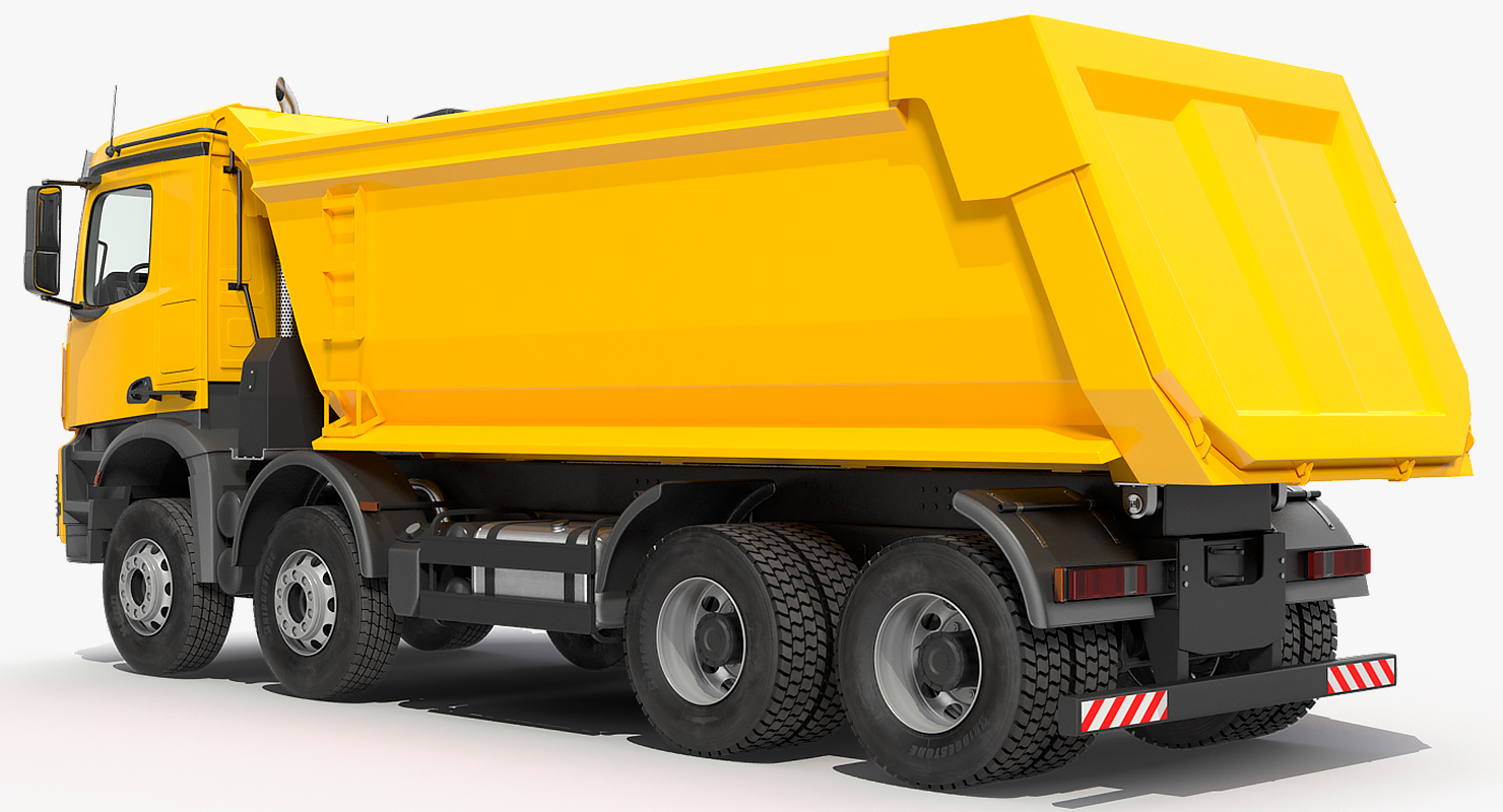 Mercedes Benz Arocs 8X8 Dump Truck 3D model