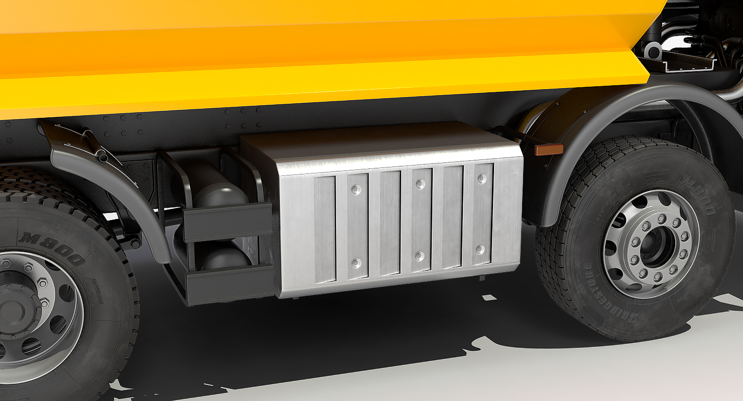 Mercedes Benz Arocs 8X8 Dump Truck 3D model