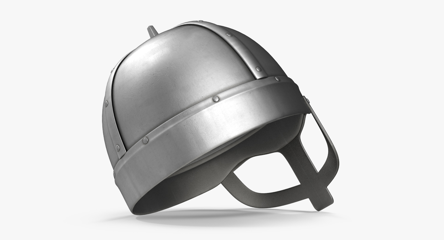 3D Viking Helmet with Mask model