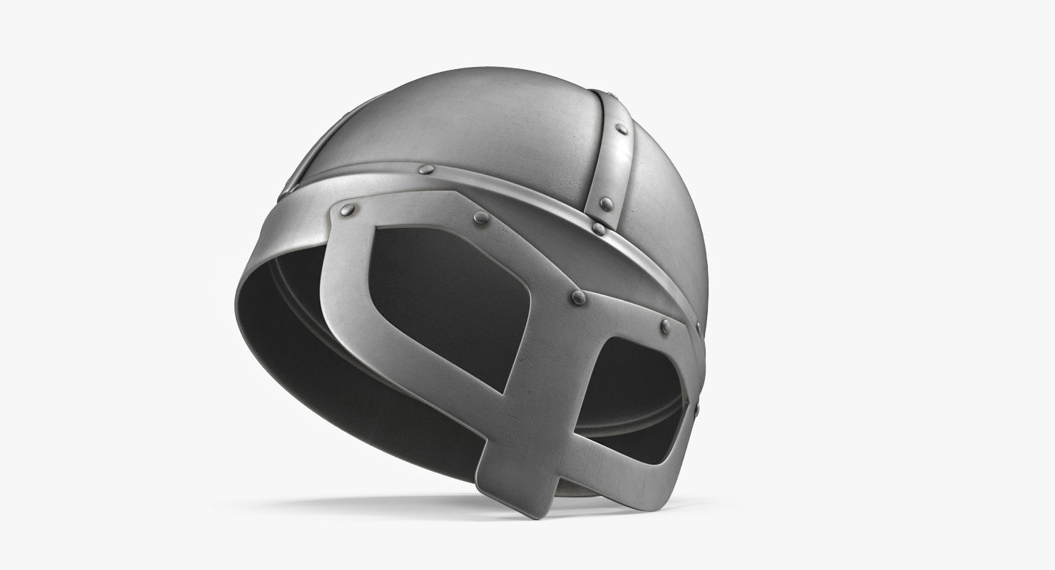 3D Viking Helmet with Mask model