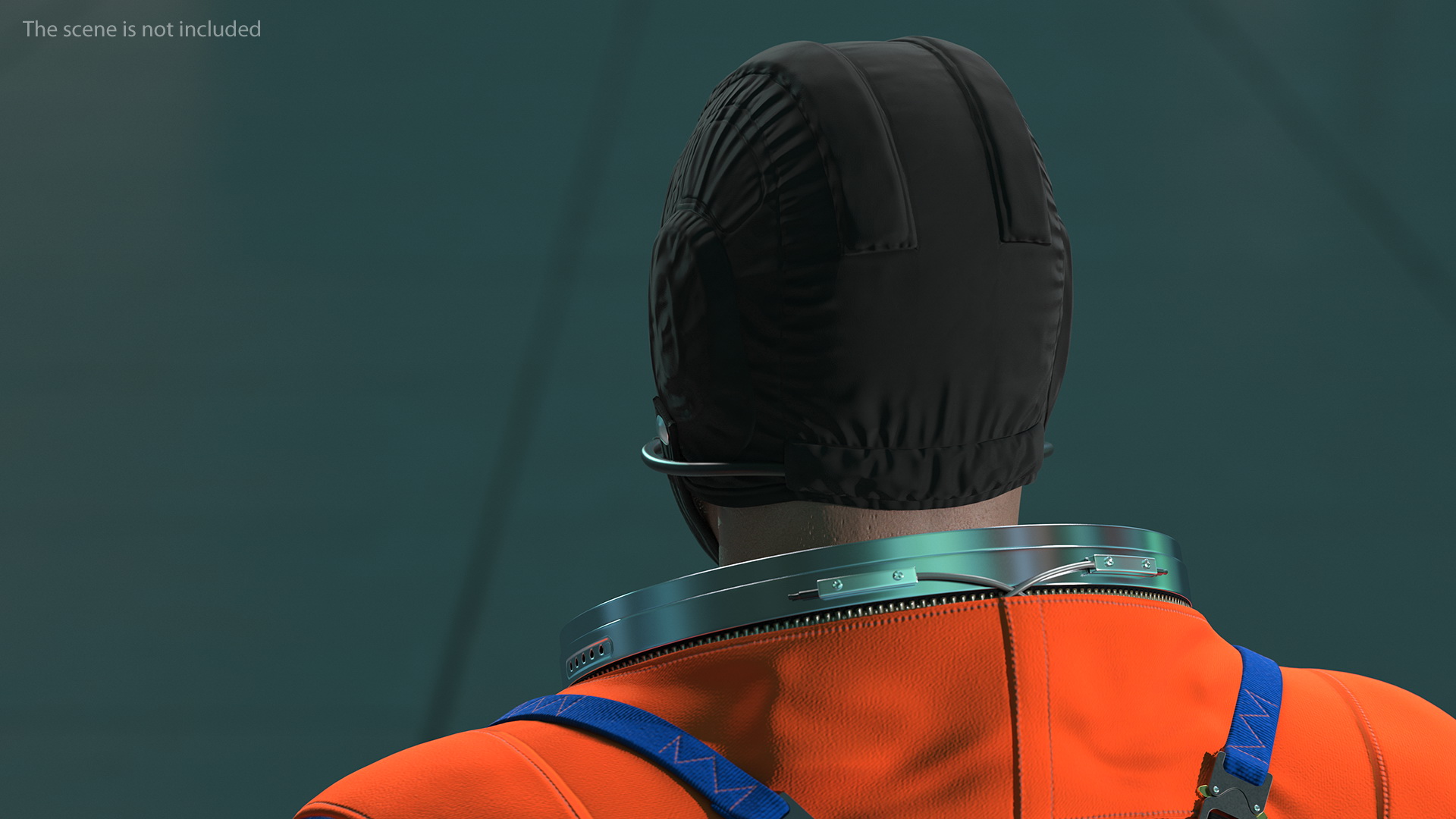 3D Astronaut in Advanced Crew Escape Suit model