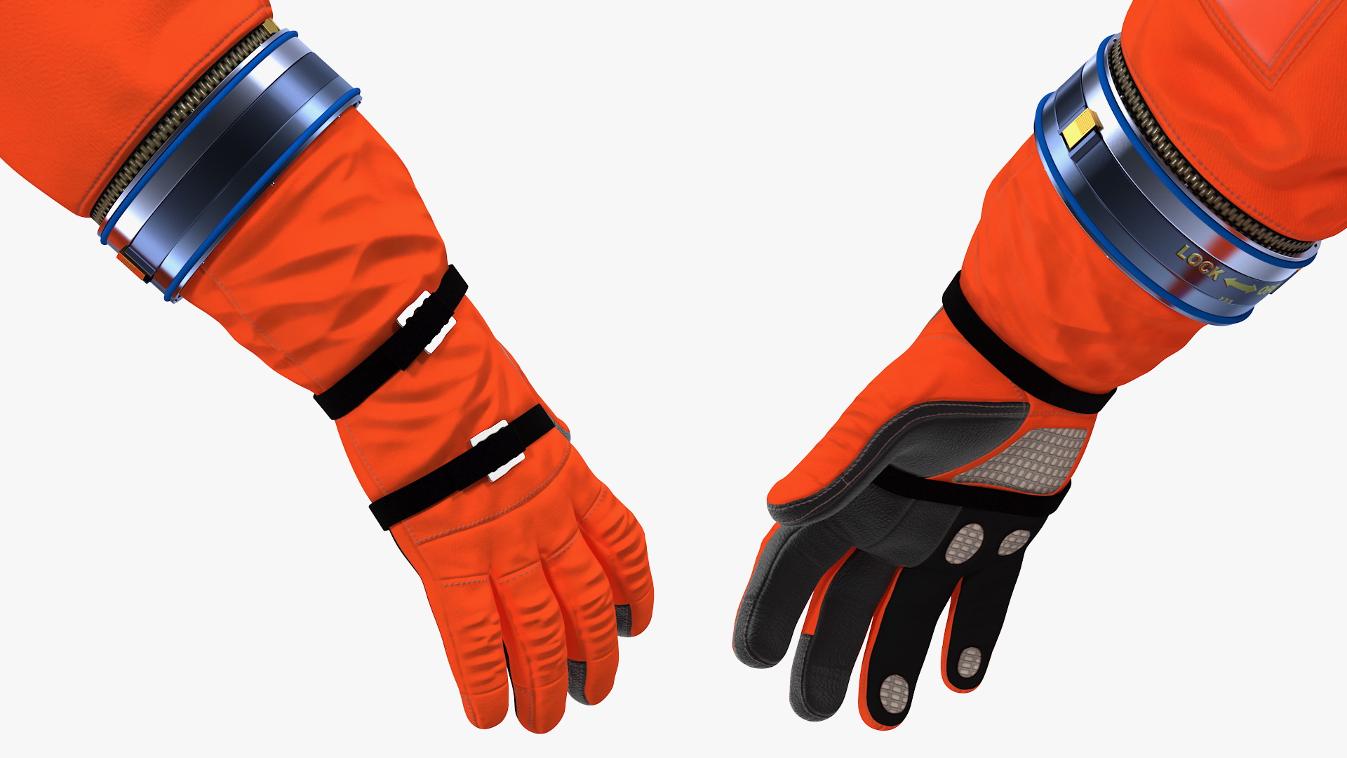 3D Astronaut in Advanced Crew Escape Suit model
