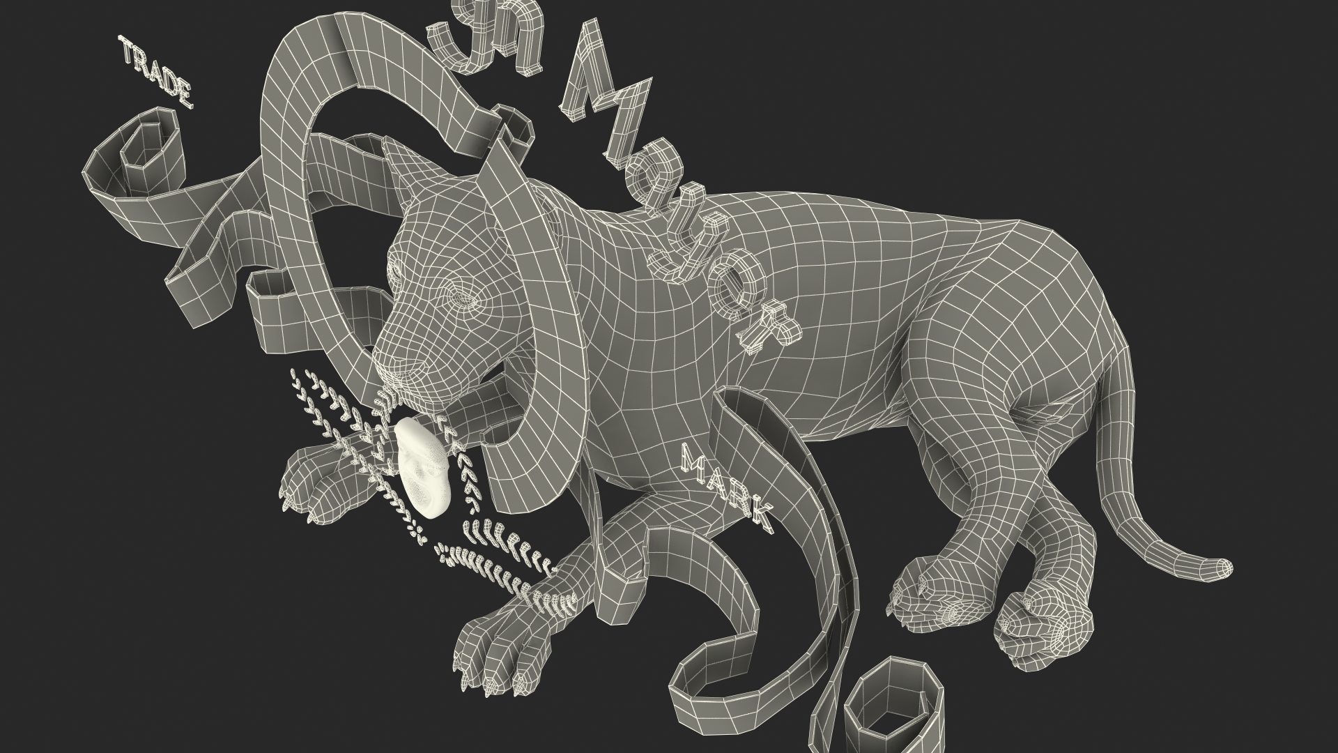 Metro Goldwyn Mayer and Lion Fur 3D