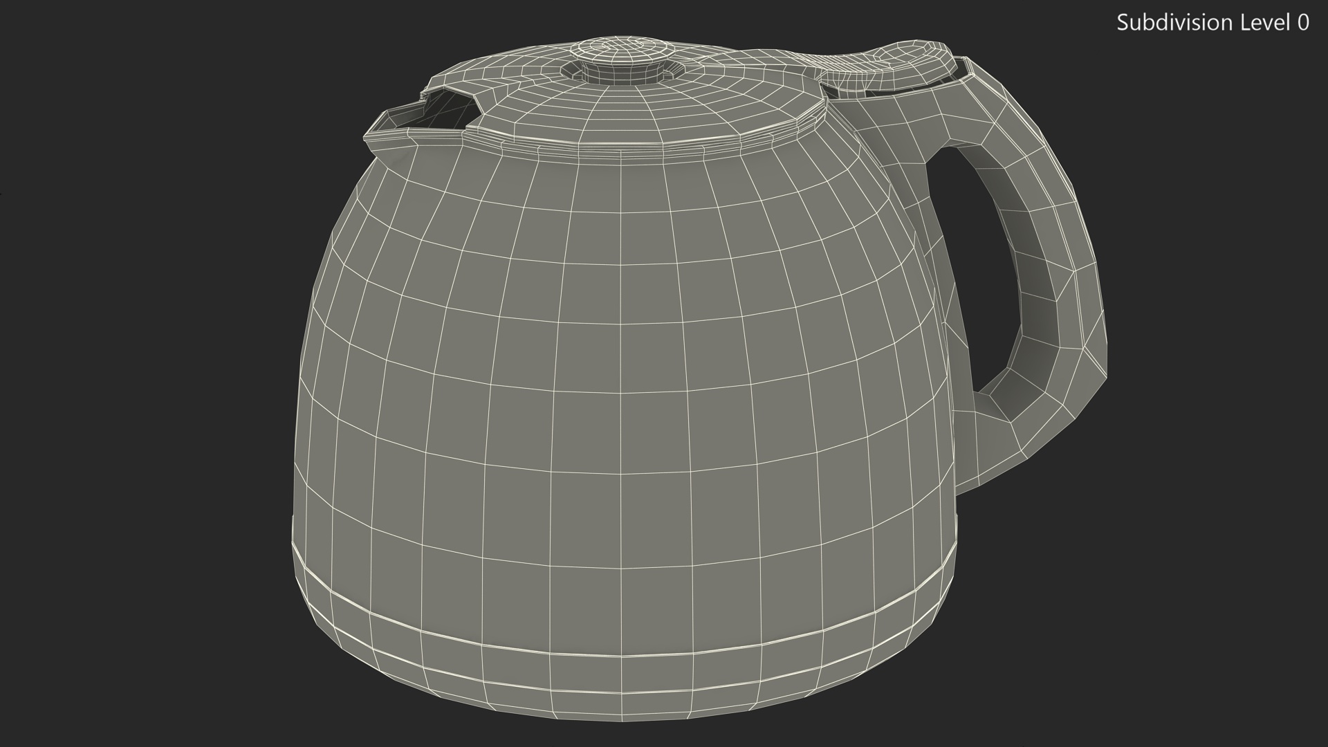 3D model Coffee Replacement Carafe