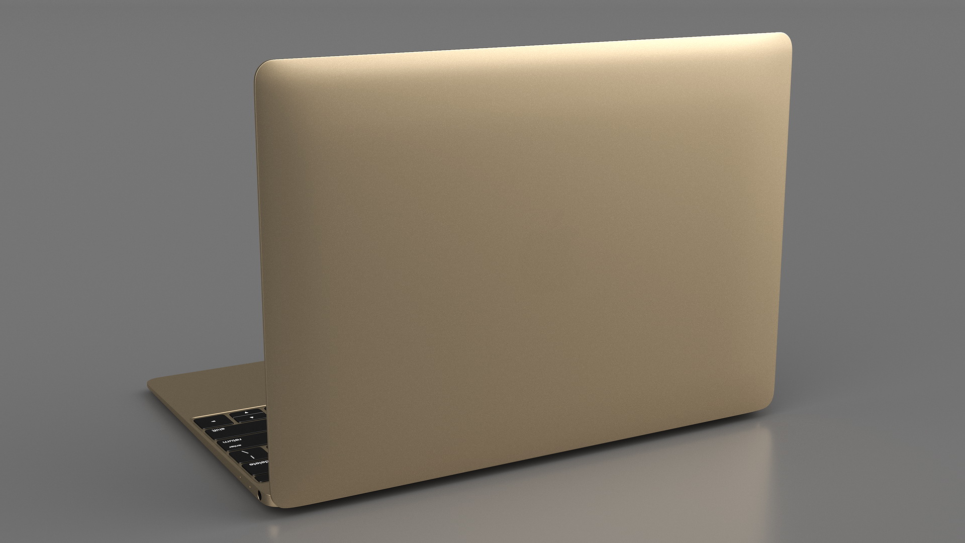 Sleek Modern Laptop 3D model
