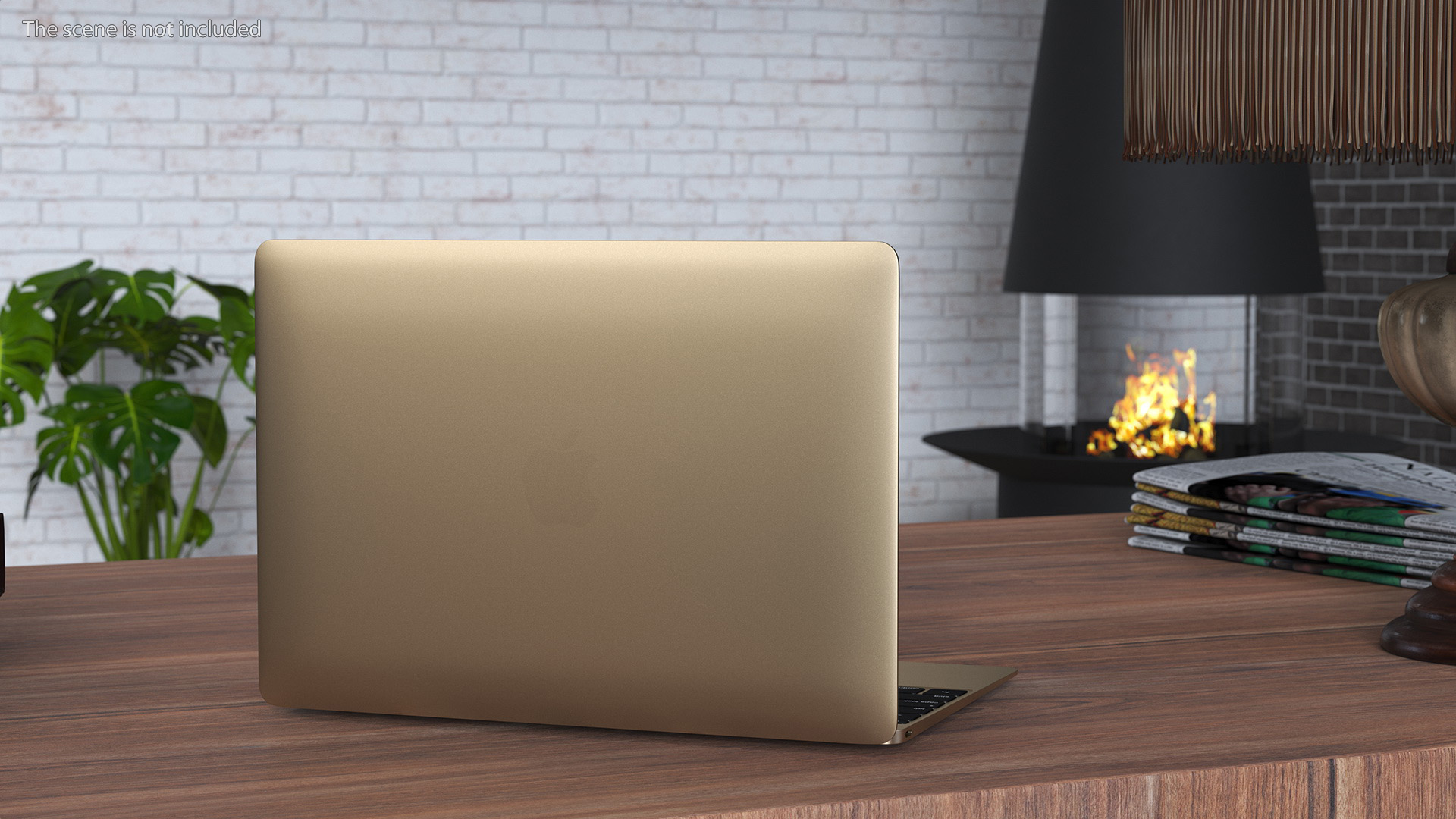 Sleek Modern Laptop 3D model