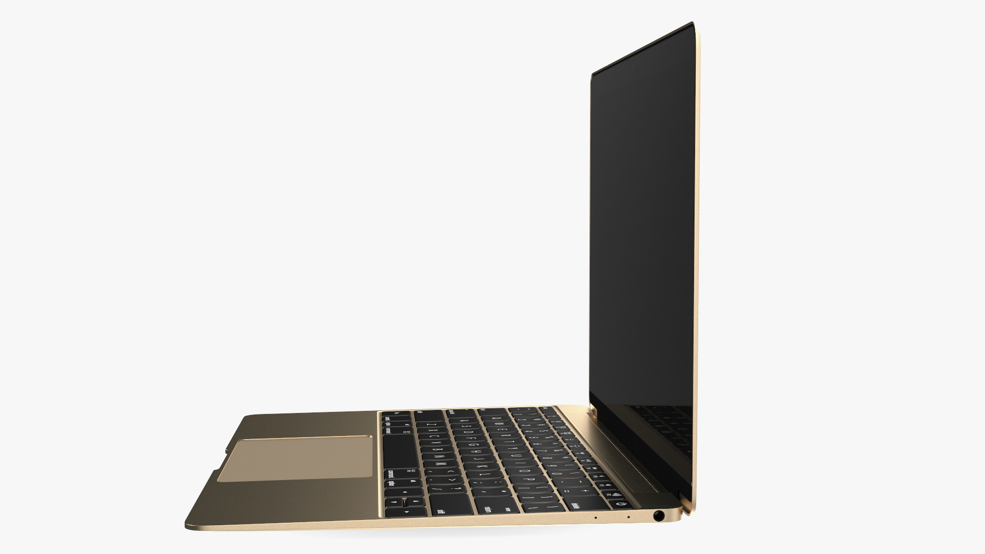 Sleek Modern Laptop 3D model