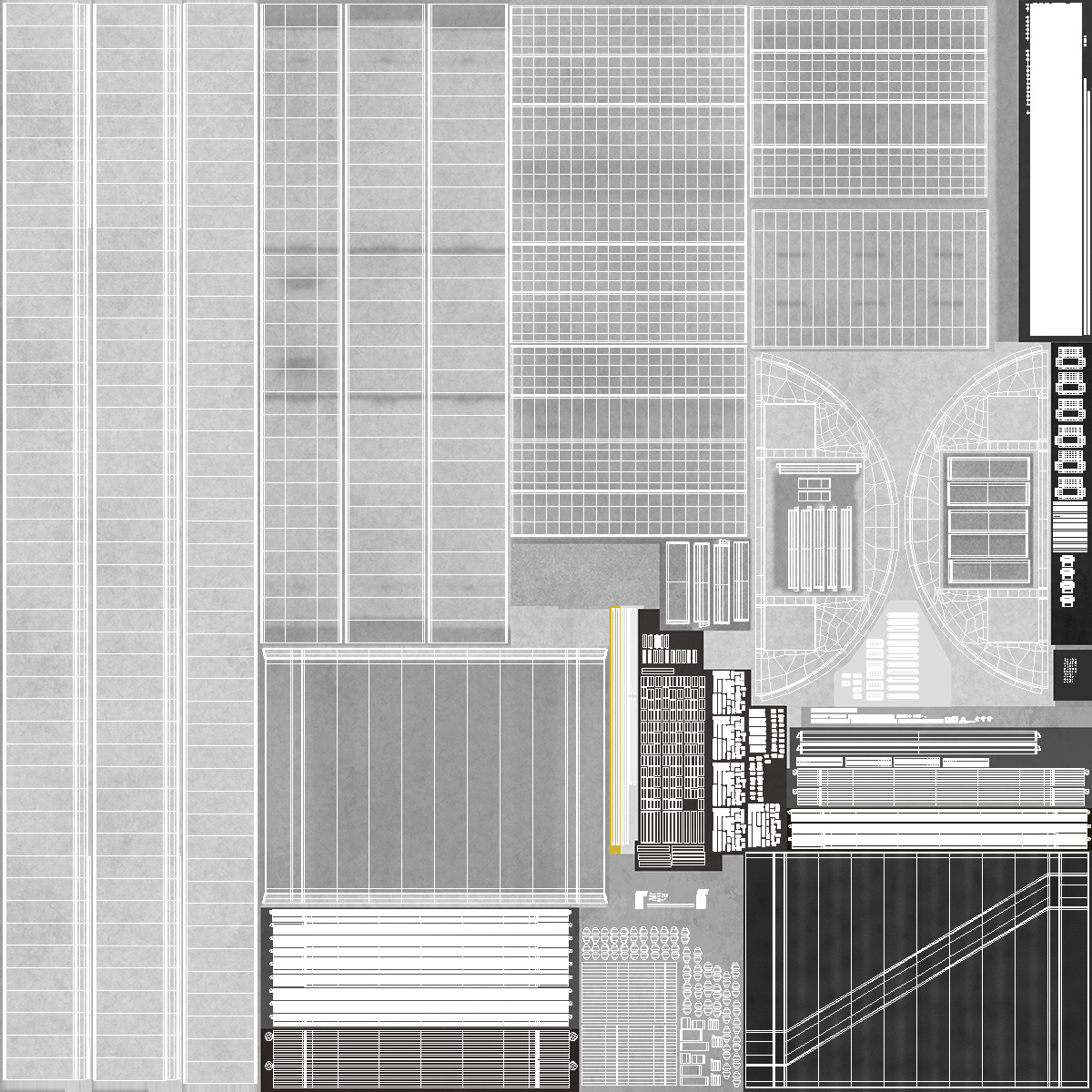 3D model Road Tunnel Cross Section