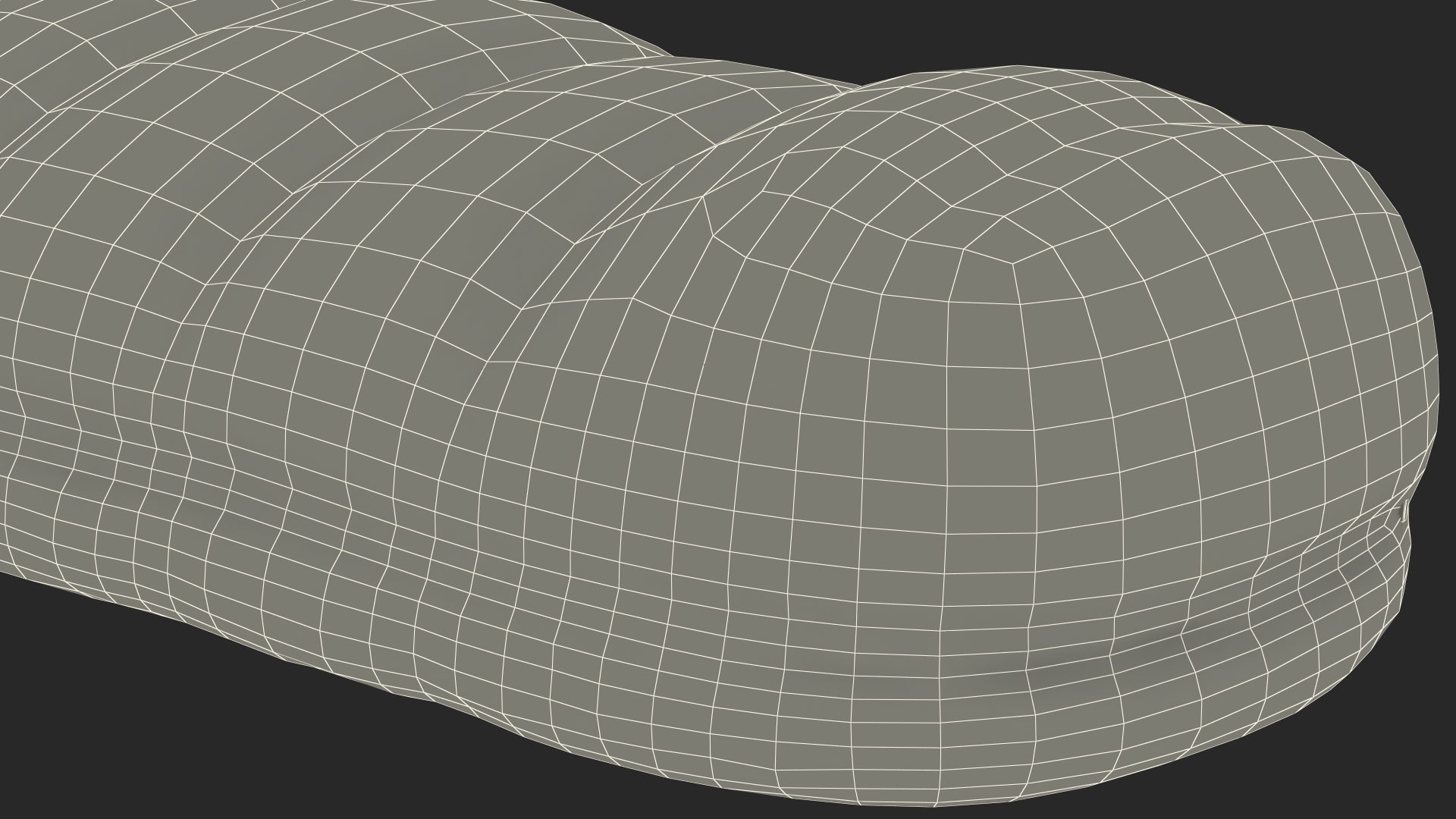 3D Synthetic Fibre Sleeping Bag model