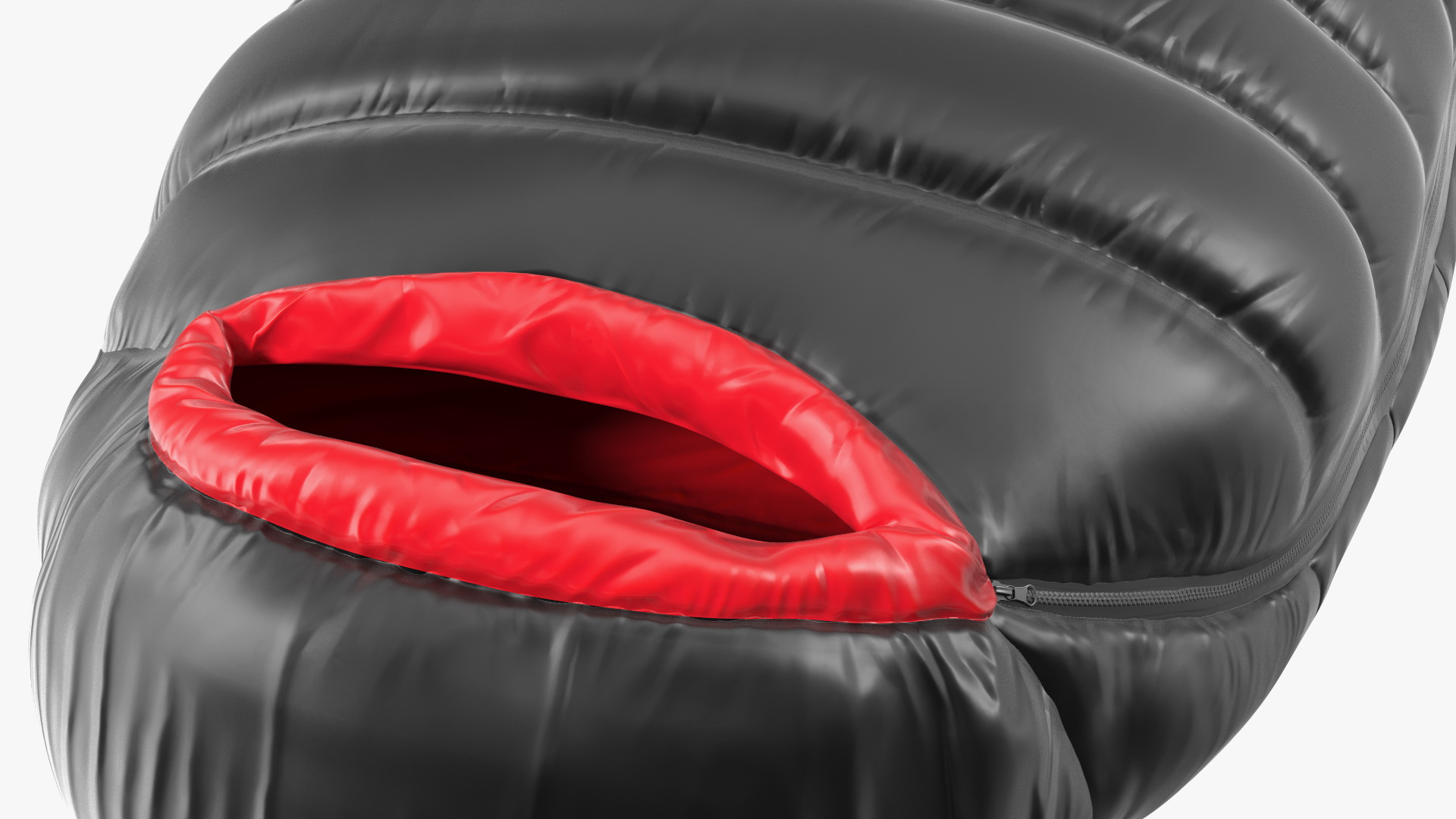 3D Synthetic Fibre Sleeping Bag model
