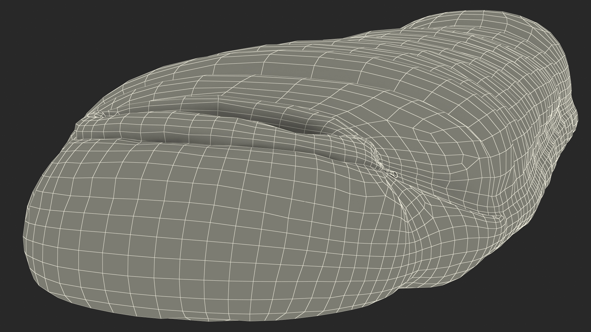 3D Synthetic Fibre Sleeping Bag model