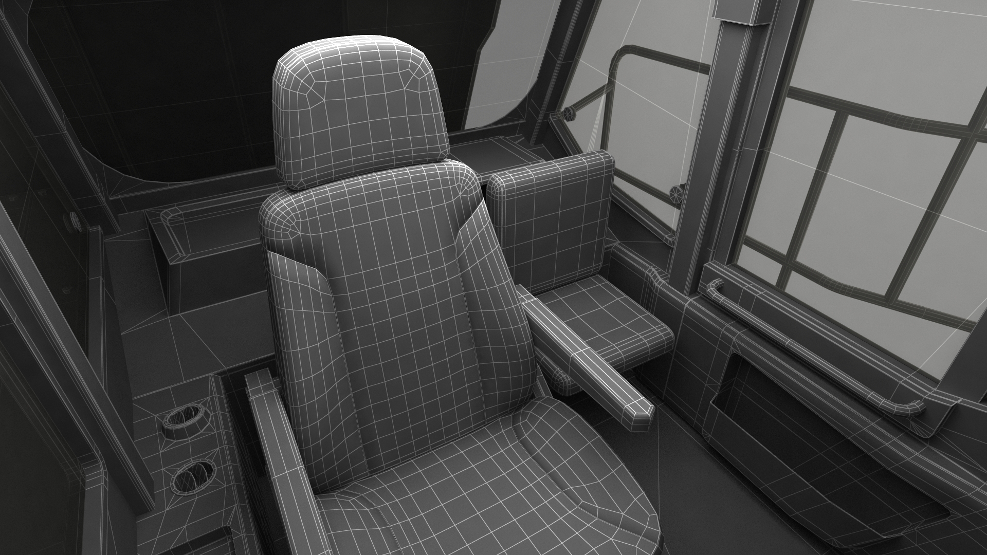 Off Highway Dump Truck Dirty Rigged for Maya 3D model
